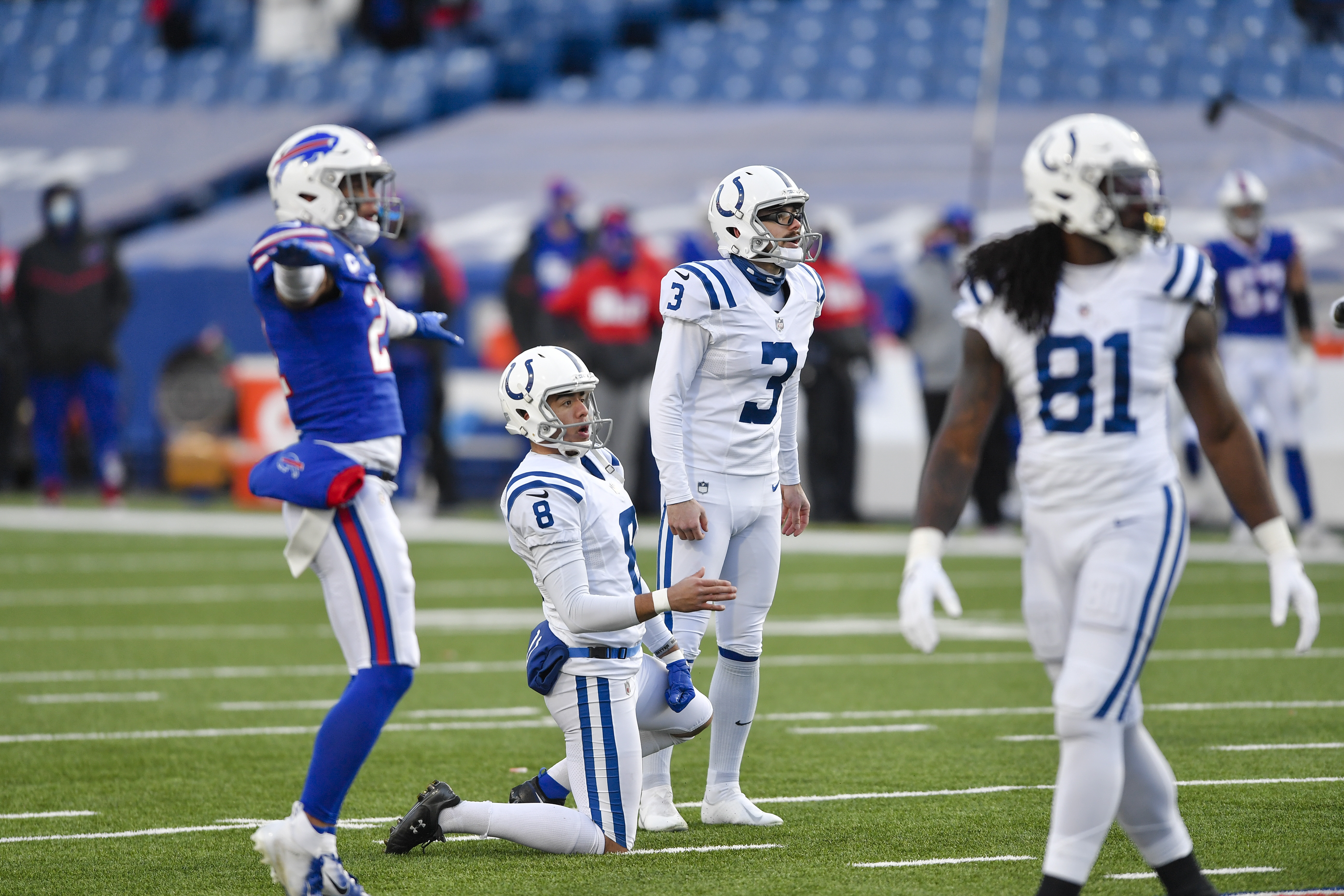 Buffalo wins AFC wild-card game, beating Indianapolis 27-24