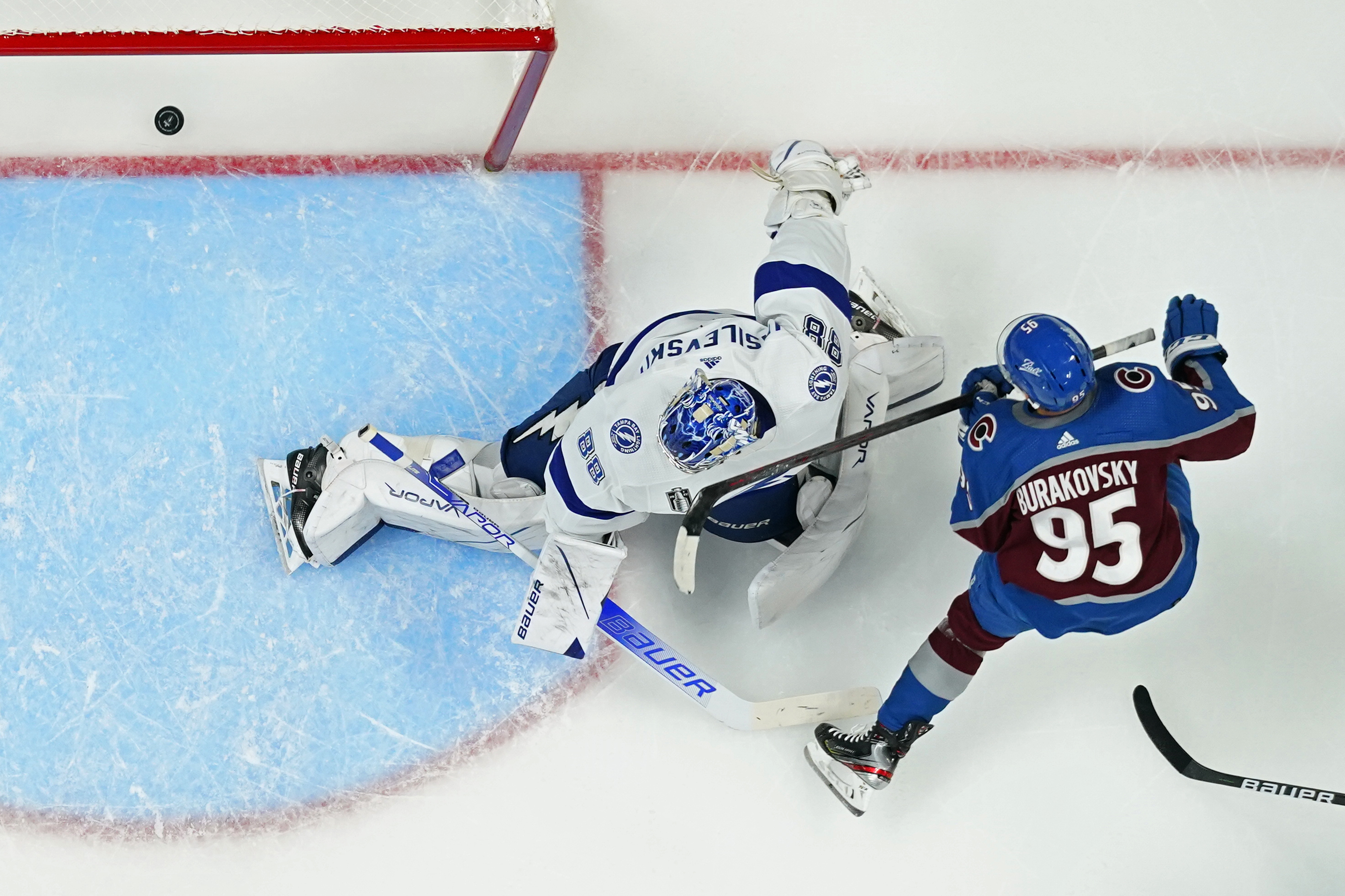 Out to dry': NHL champion Lightning in 2-0 hole to Avs