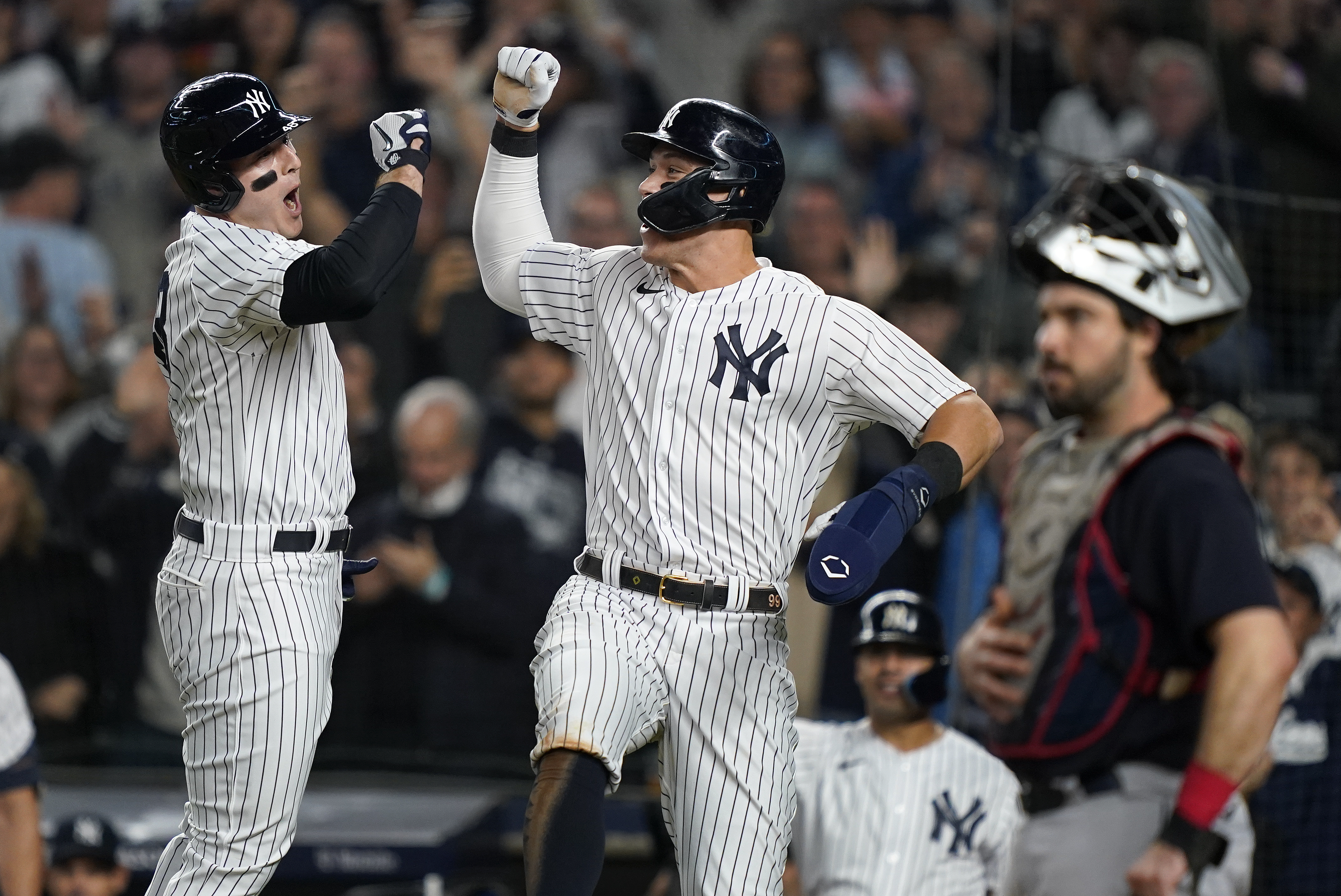 Judge, Bader Lead Yankees' Epic Celebration Of AL East Championship -  Pinstripes Nation