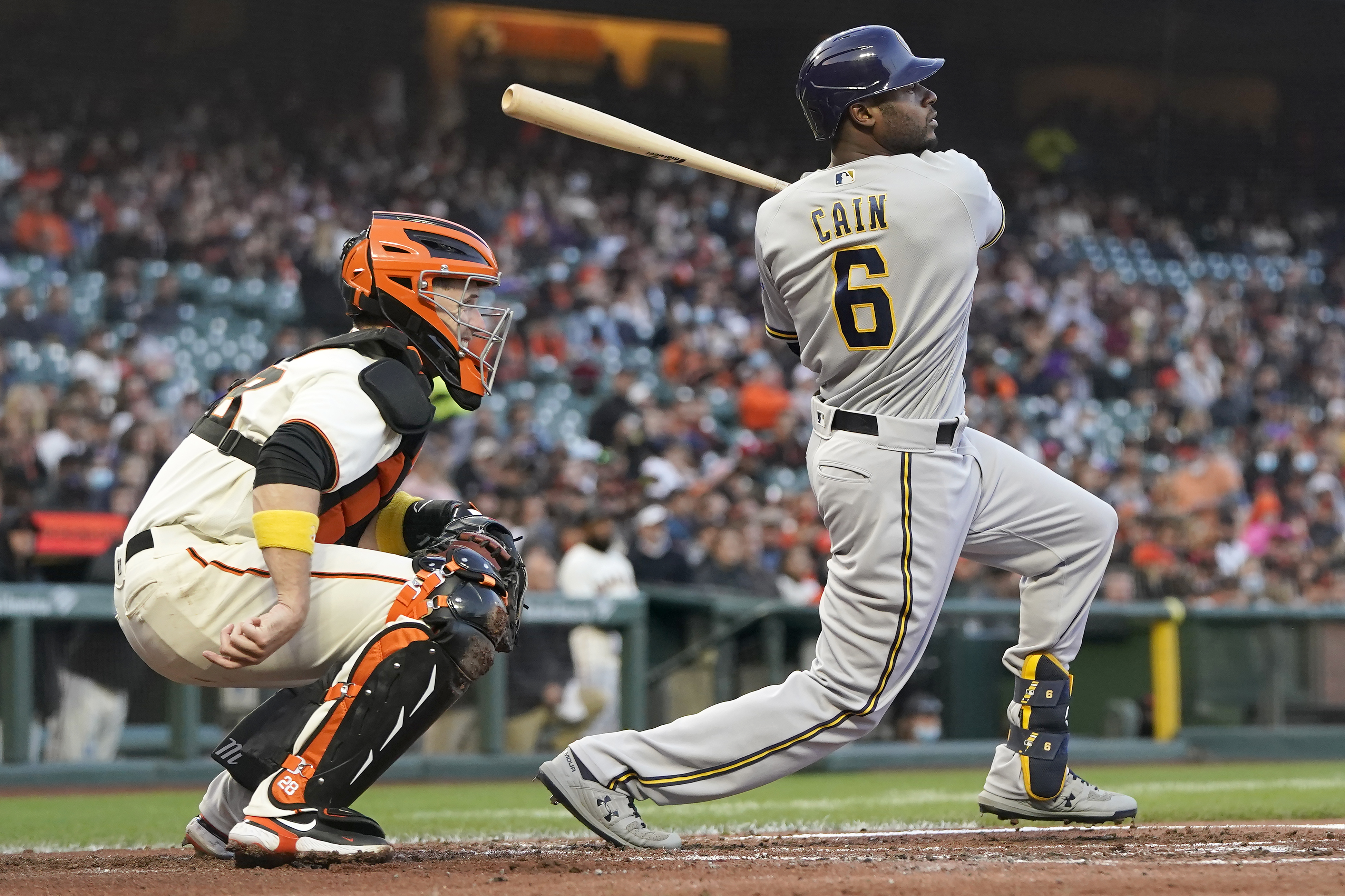 San Francisco Giants Batting Practice Buster Posey - Depop