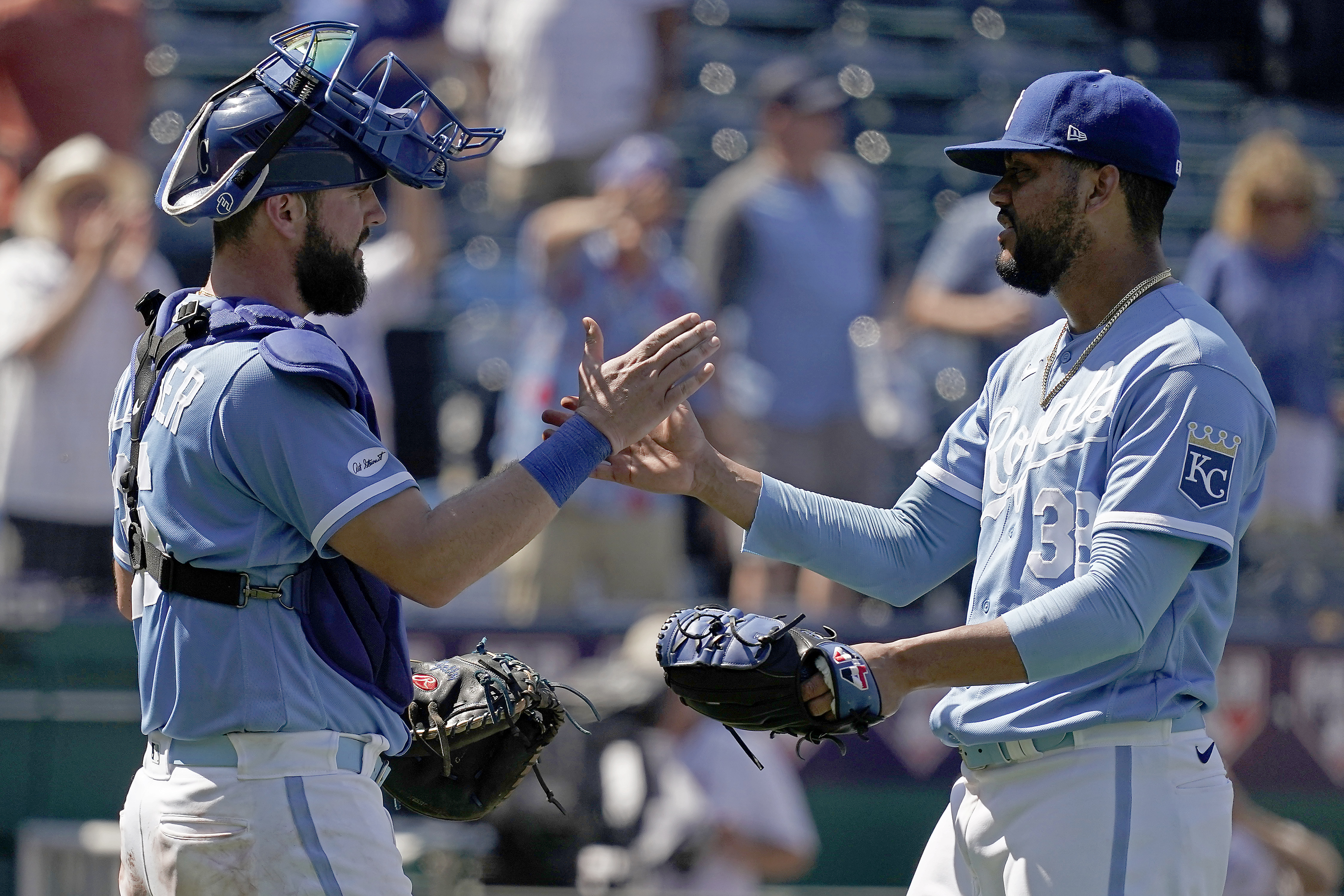 Kansas City Royals patching up roster for Toronto, image among fans