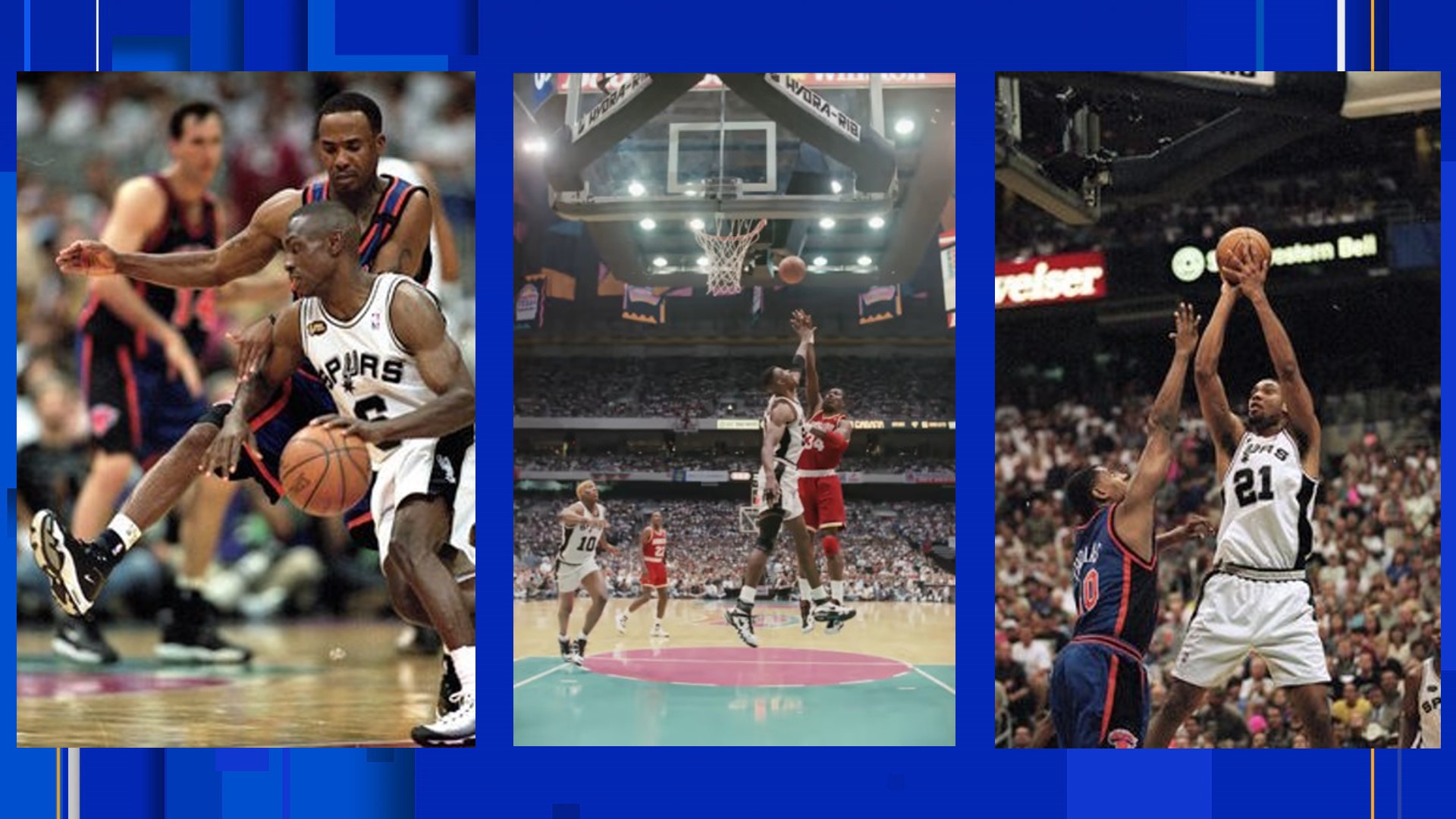 Michael Jordan was named MVP in a 1996 NBA All-Star Game from San Antonio,  TX