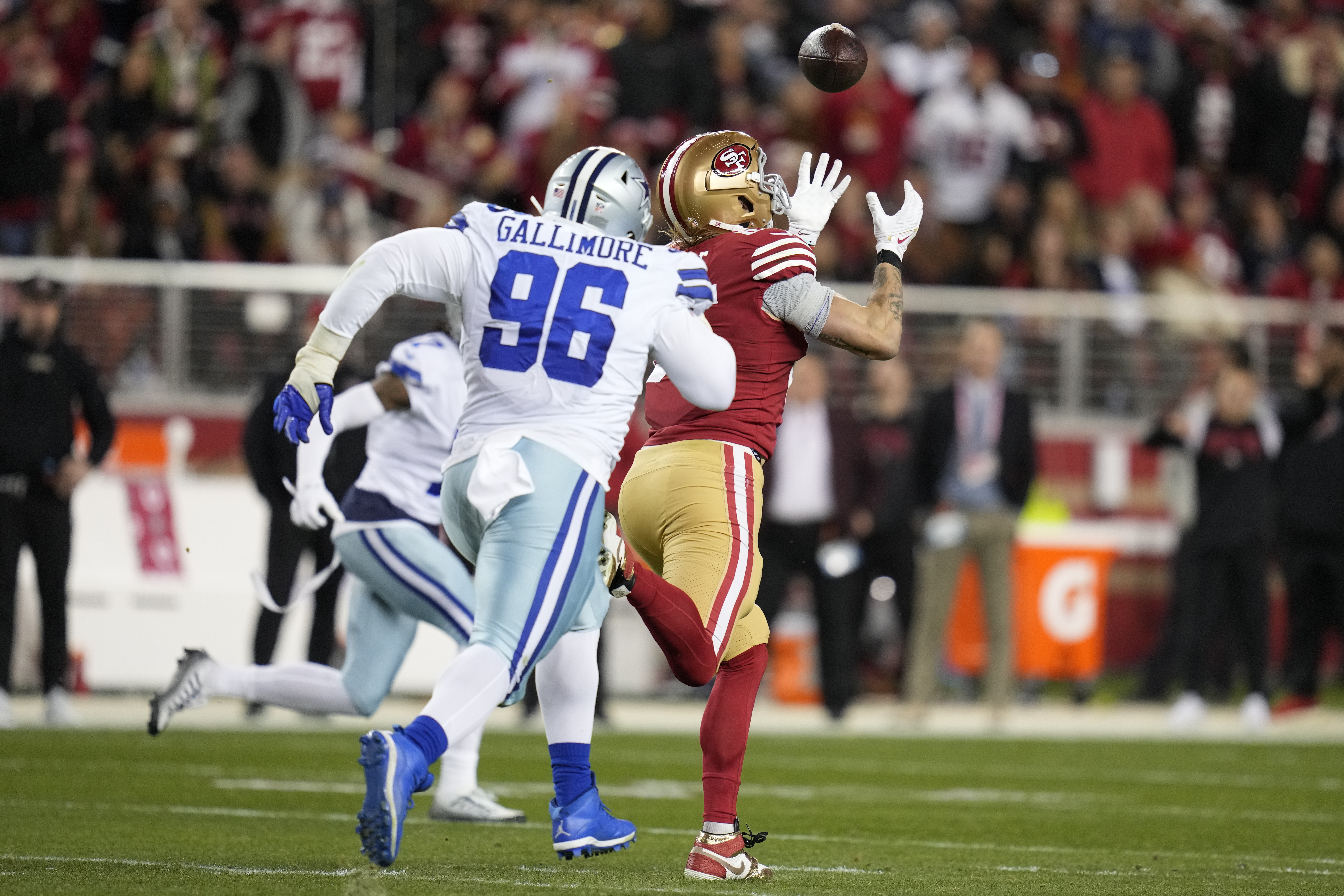 George Kittle's improvisation was 49ers' turning point in Cowboys'  season-ending loss