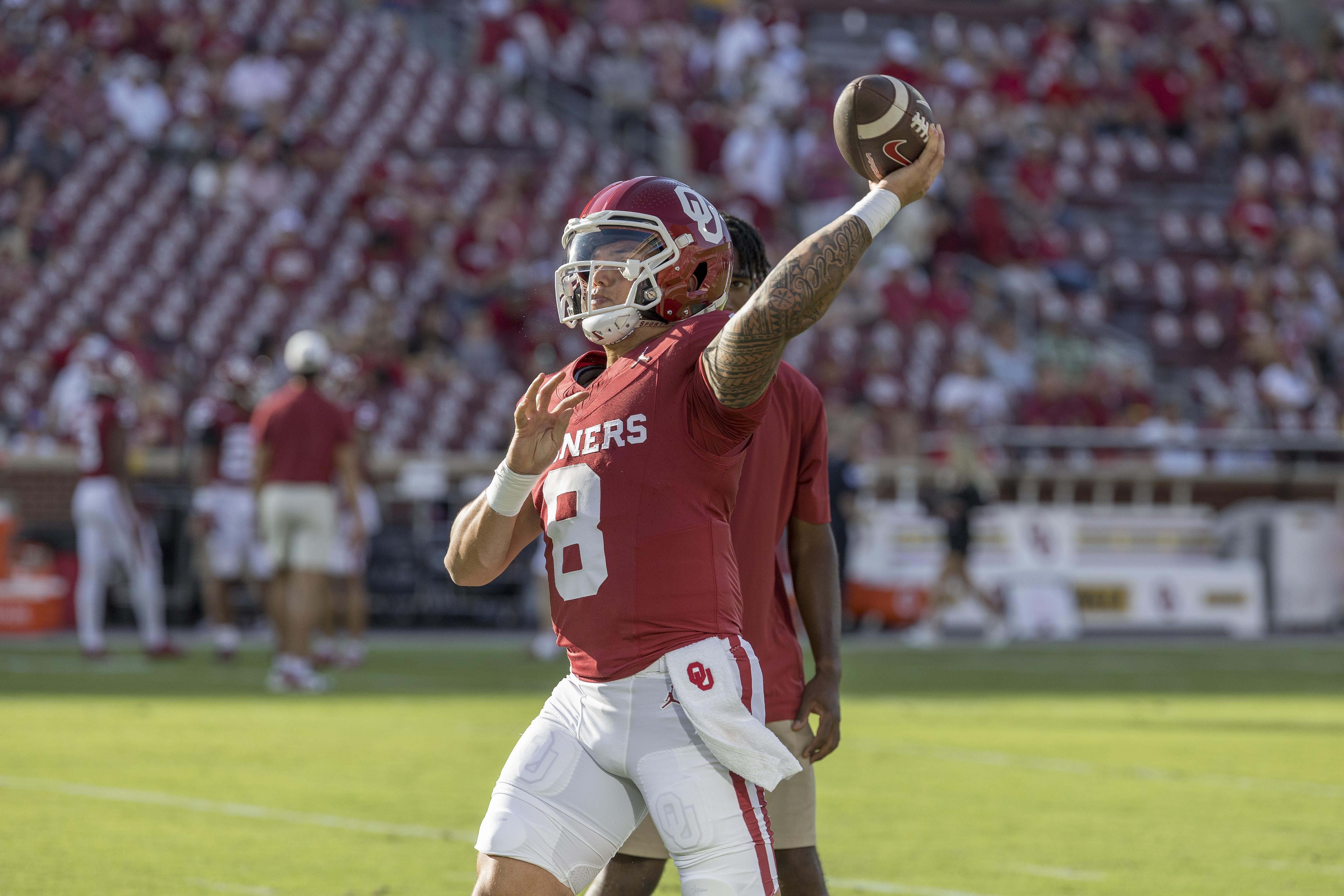 Dillon Gabriel seeks big win to go with big numbers when No. 12 Oklahoma  faces No. 3 Texas