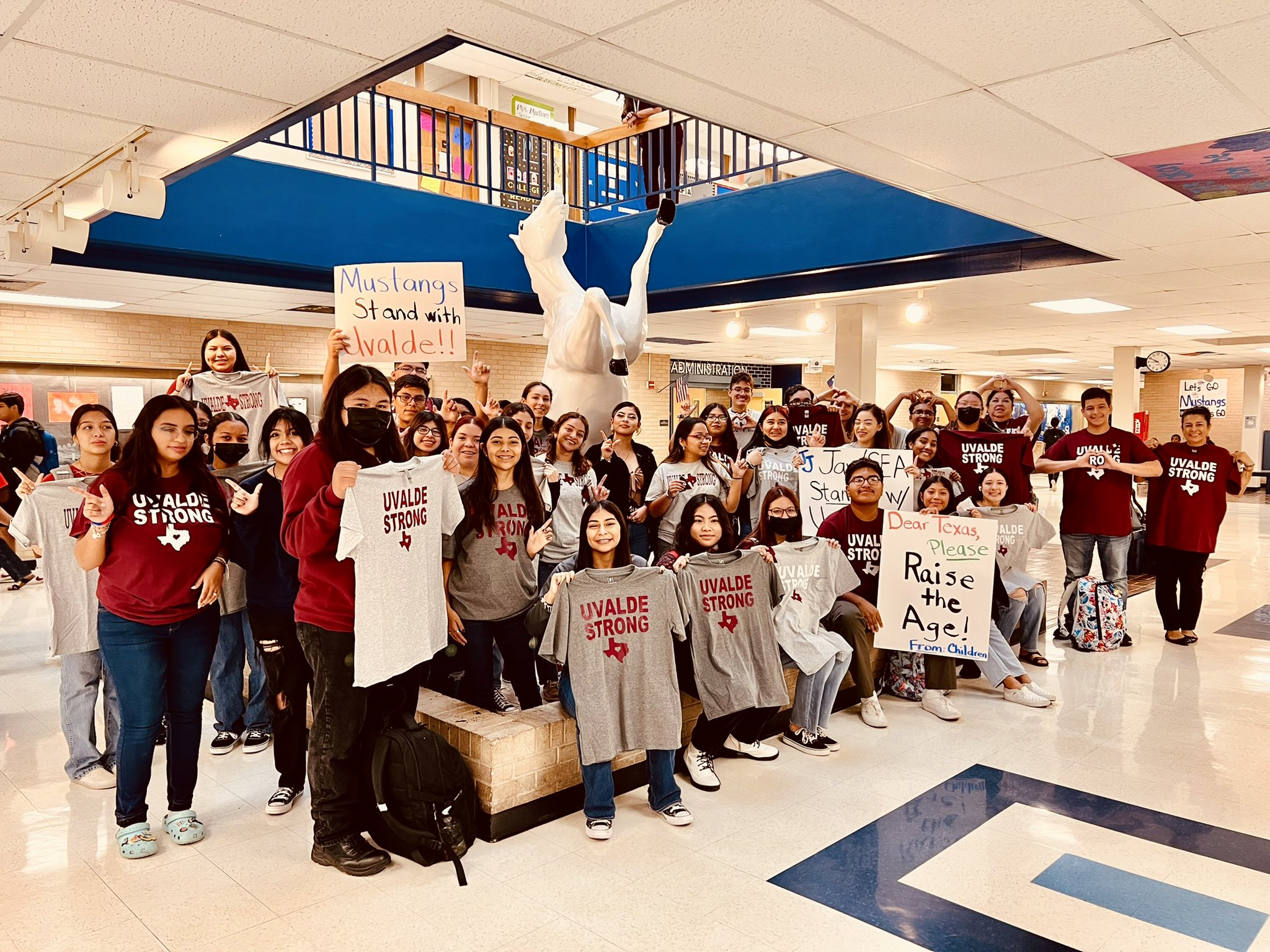 Houston Texans present Uvalde HS with new uniforms, invite team to upcoming  game