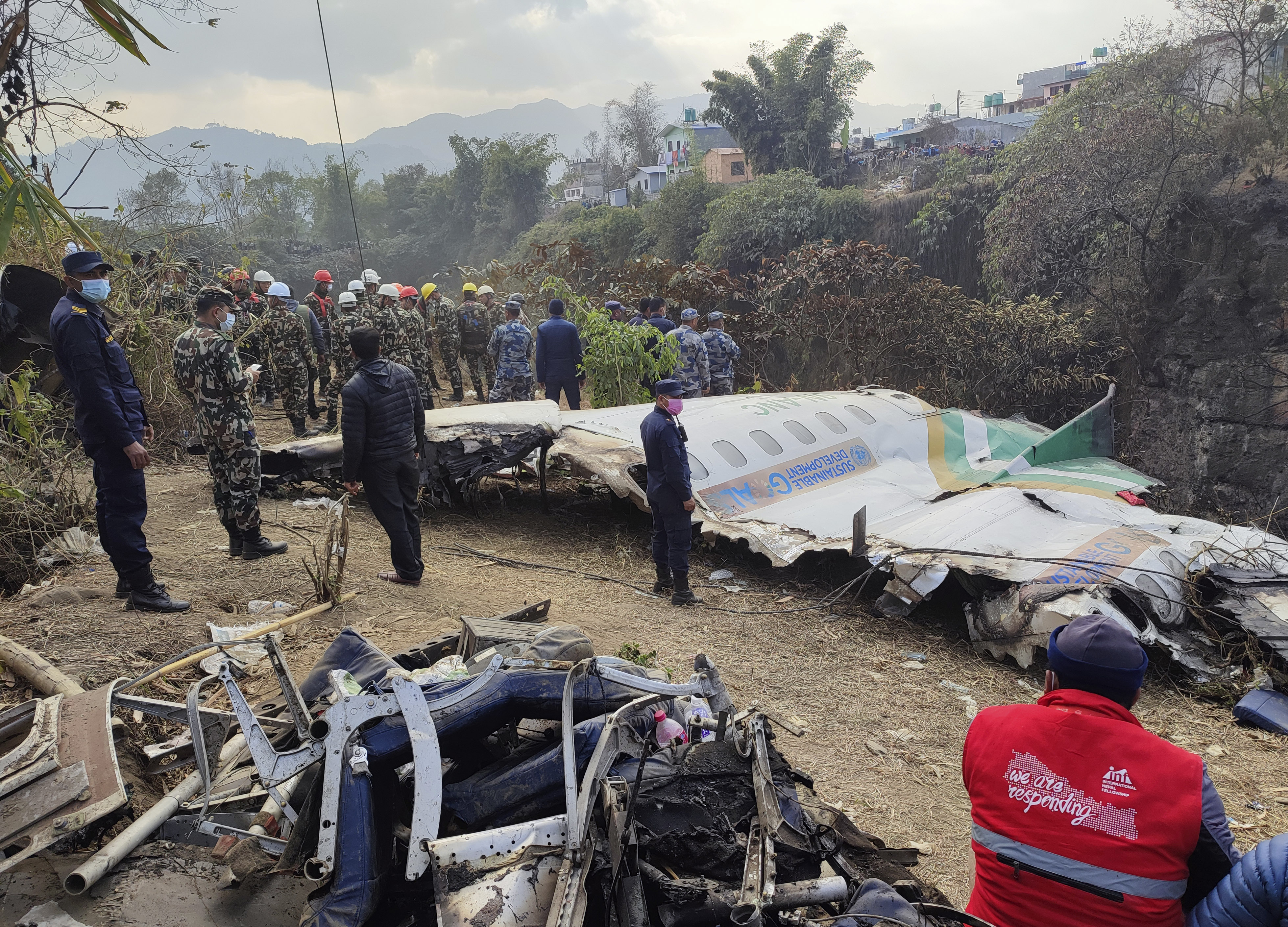 Moments before Nepal flight crash Jan 2023 caught during a Live Stream. :  r/interestingasfuck