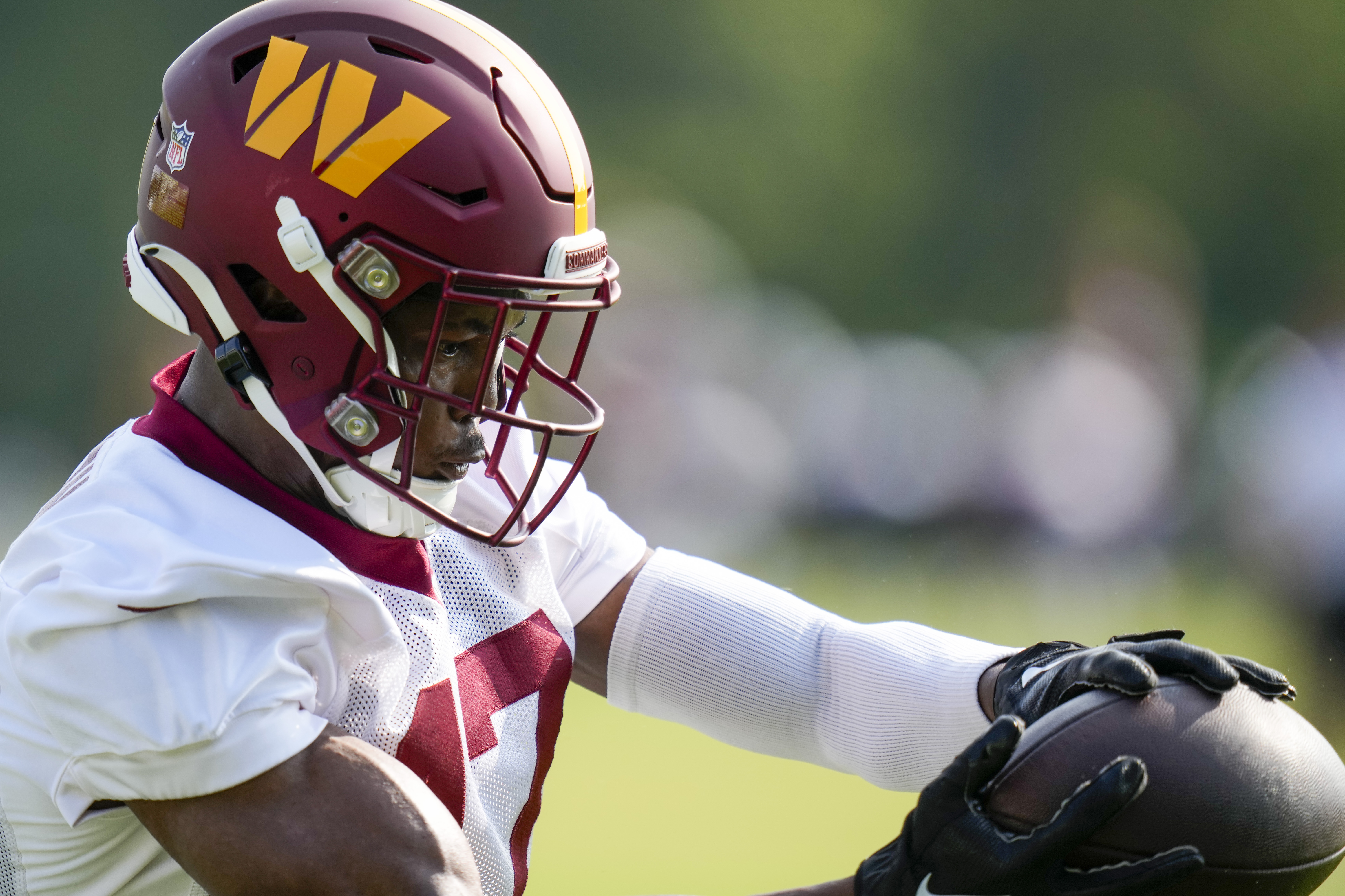 New owner Josh Harris takes field on first day of Commanders camp