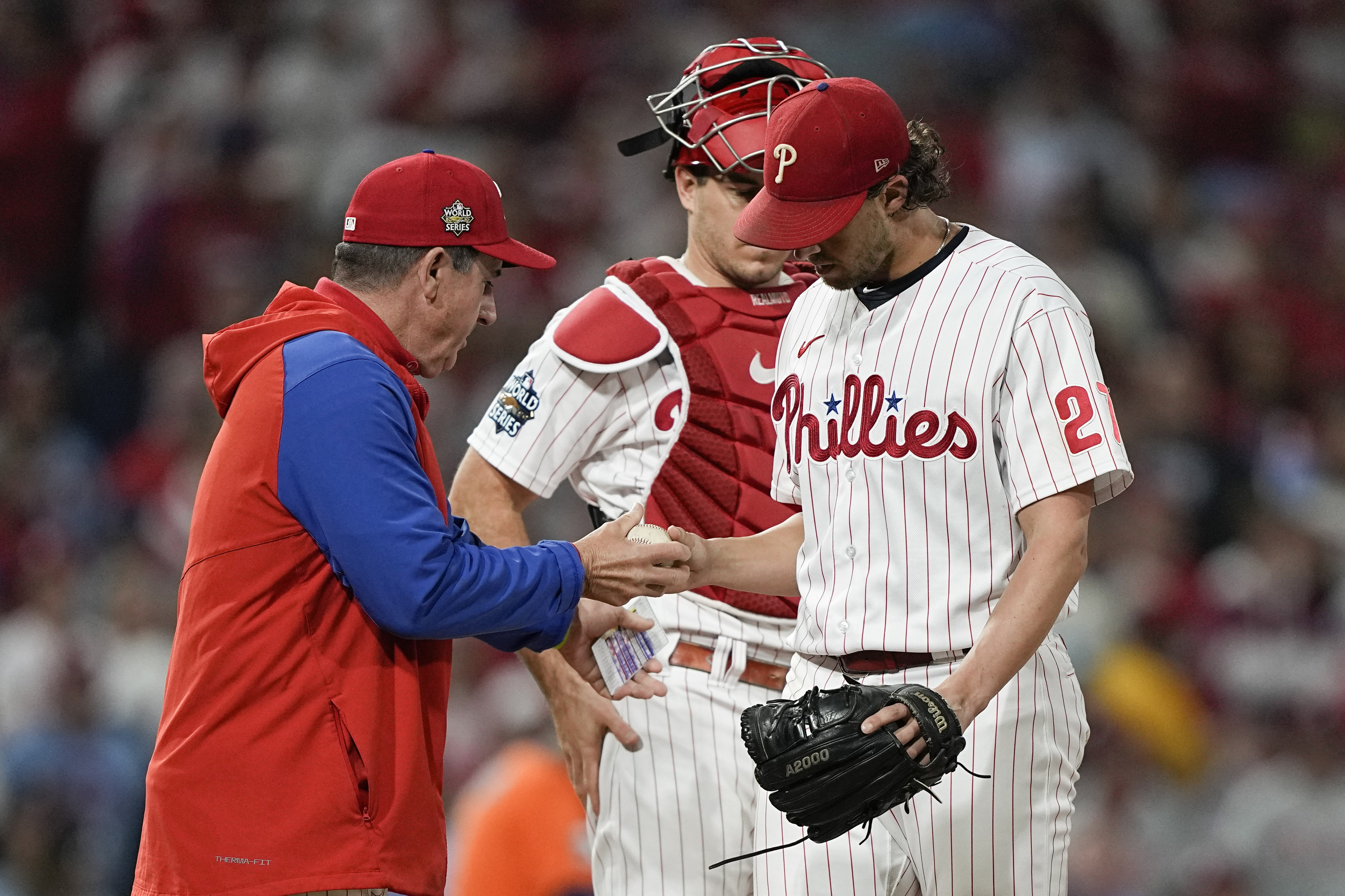 Nola, Alvarado falter, Phillies bats silent in Game 4 loss - WHYY