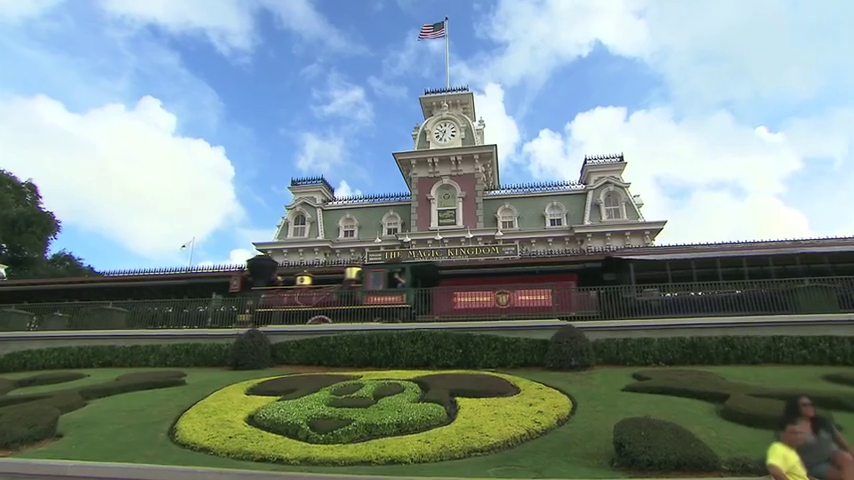 Walt Disney World Railroad Train Station - Magic Kingdom