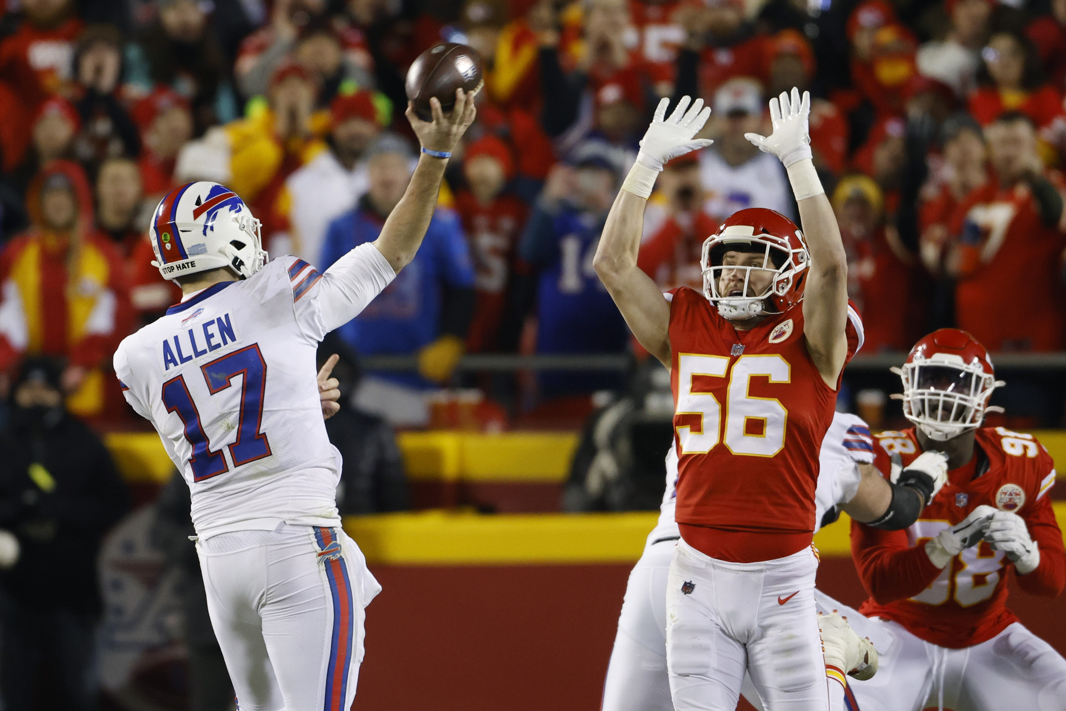 Chiefs rally past Buffalo 42-36 in OT in wild playoff game