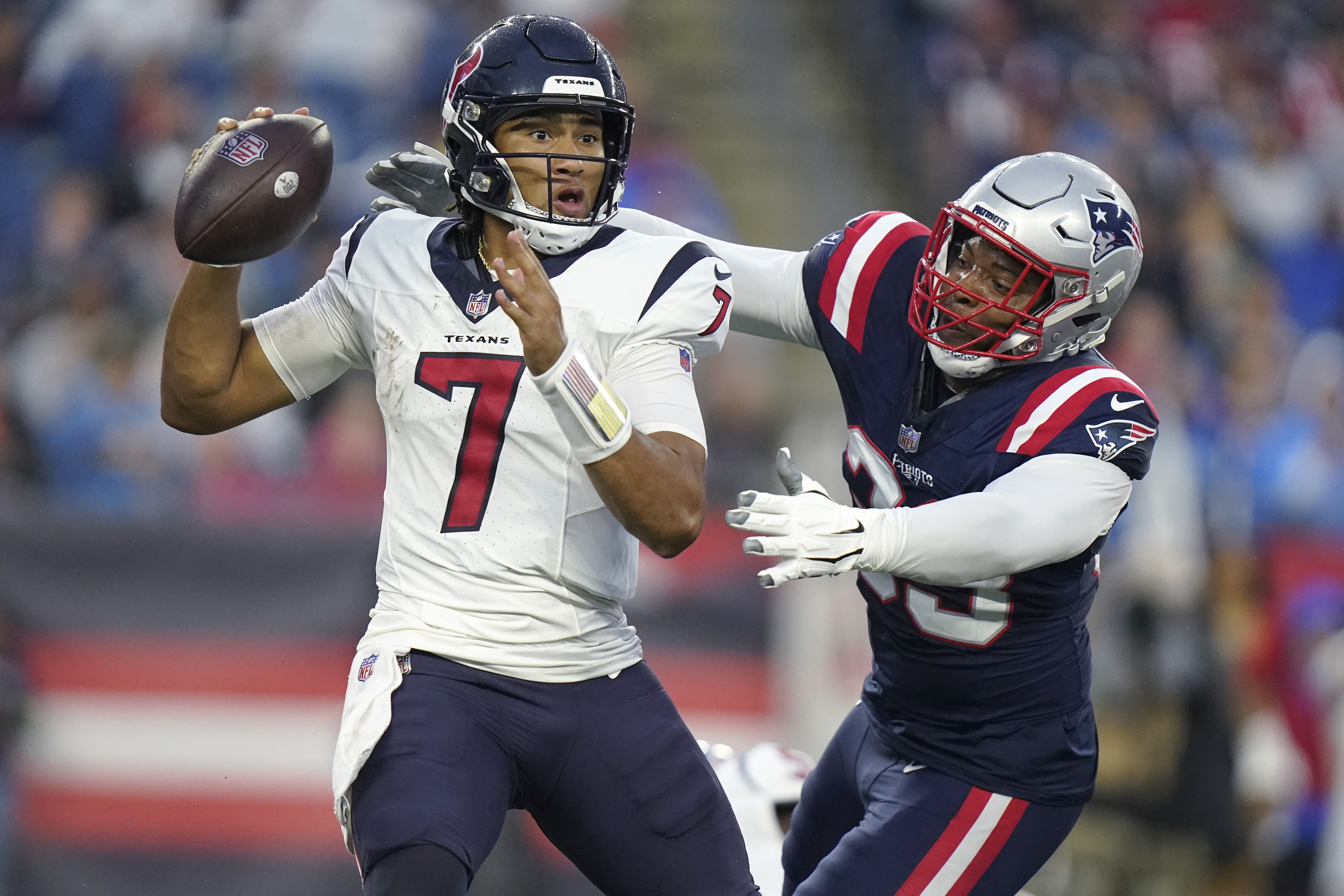 Football is back and so are we! The #Texans beat the #Patriots in