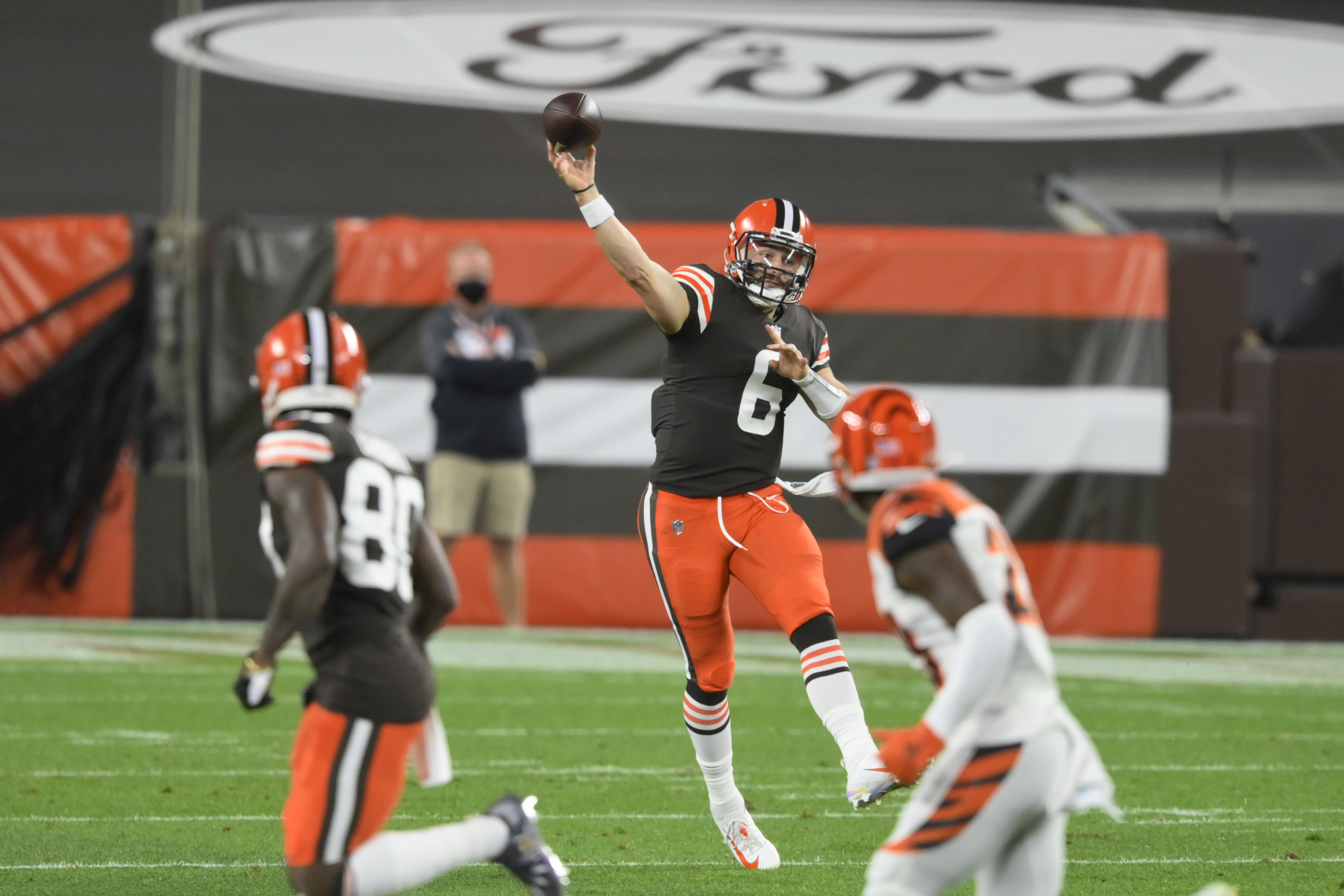 Mayfield doesn't want to see his Browns jersey on fans in Carolina