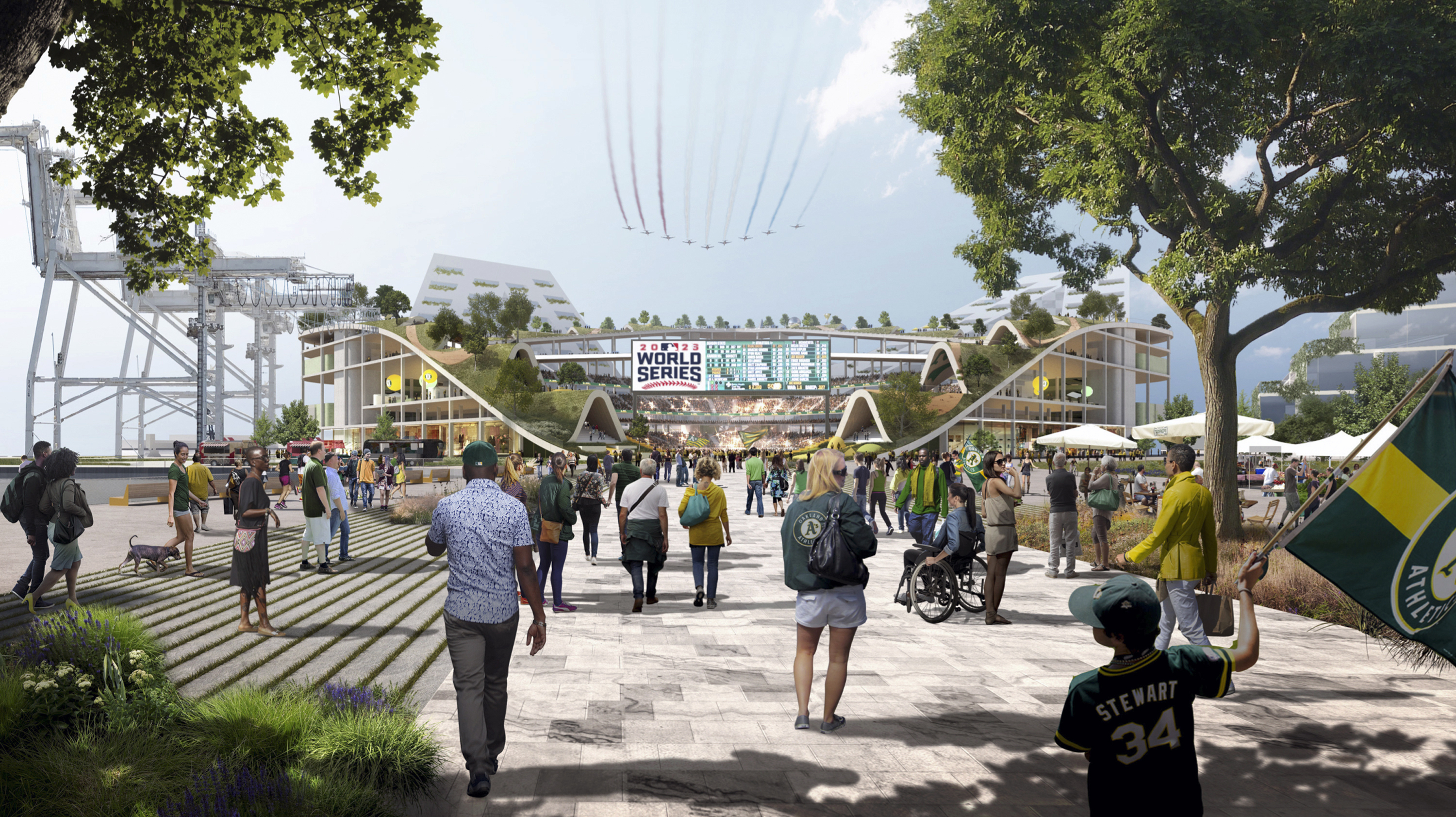 Oakland OKs terms for $12B ballpark but A's aren't happy