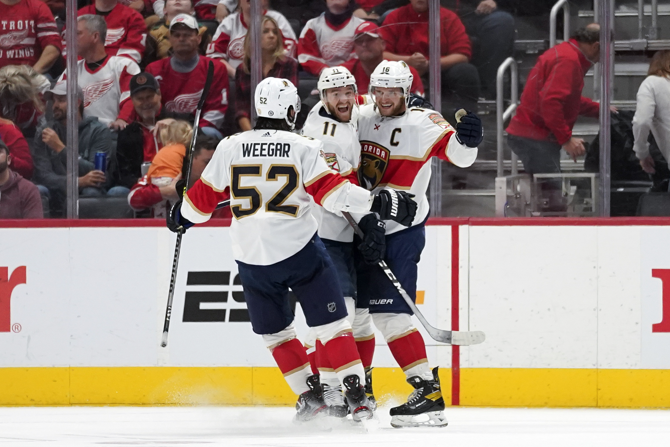 Charlie McAvoy pushing Derek Forbort off the ice after he lost his skate  blade last night : r/hockey