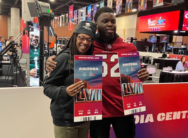 Marine Corps, Army vet gets free tickets to Super Bowl LVII