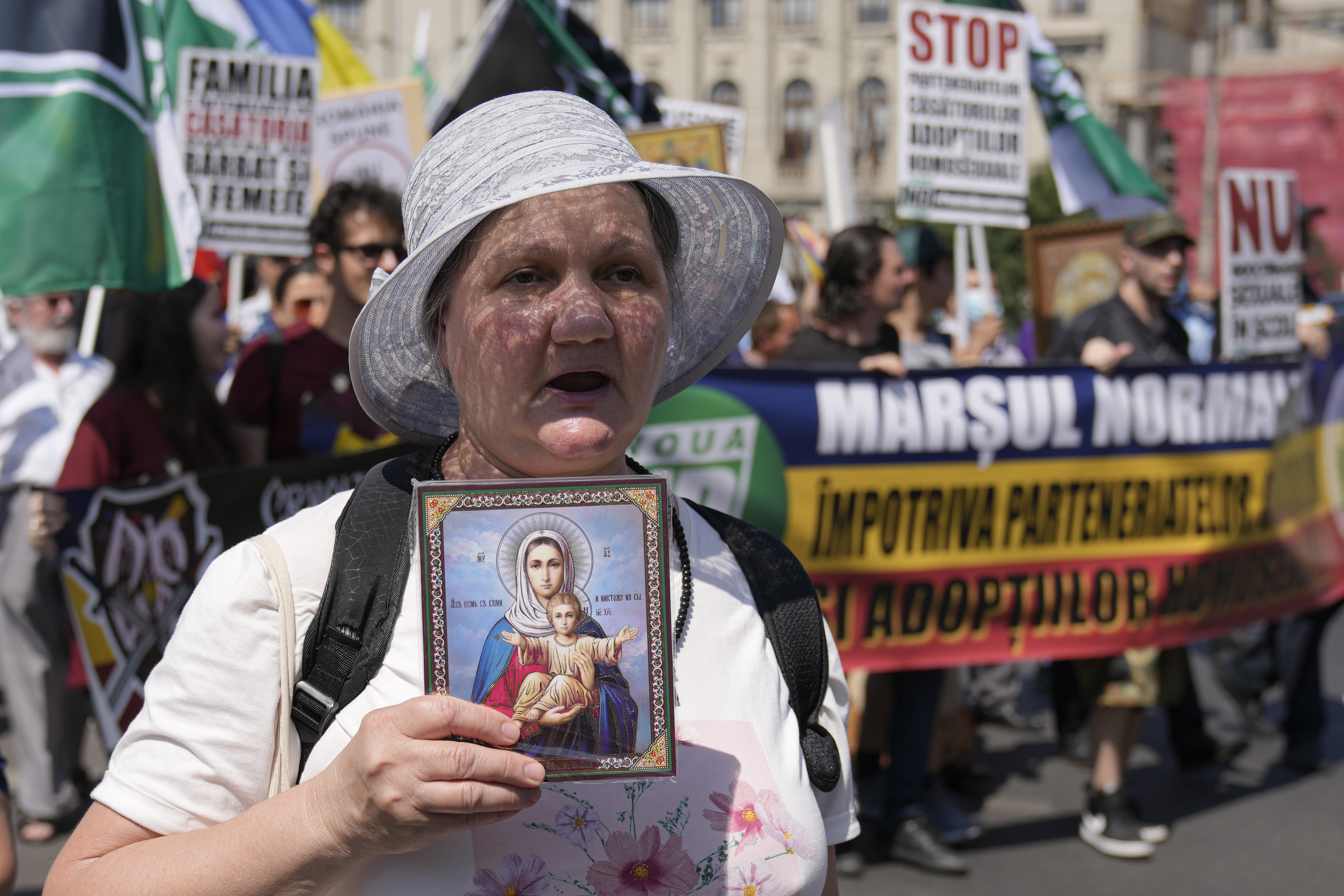 Bucharest gay pride march resumes after coronavirus pause