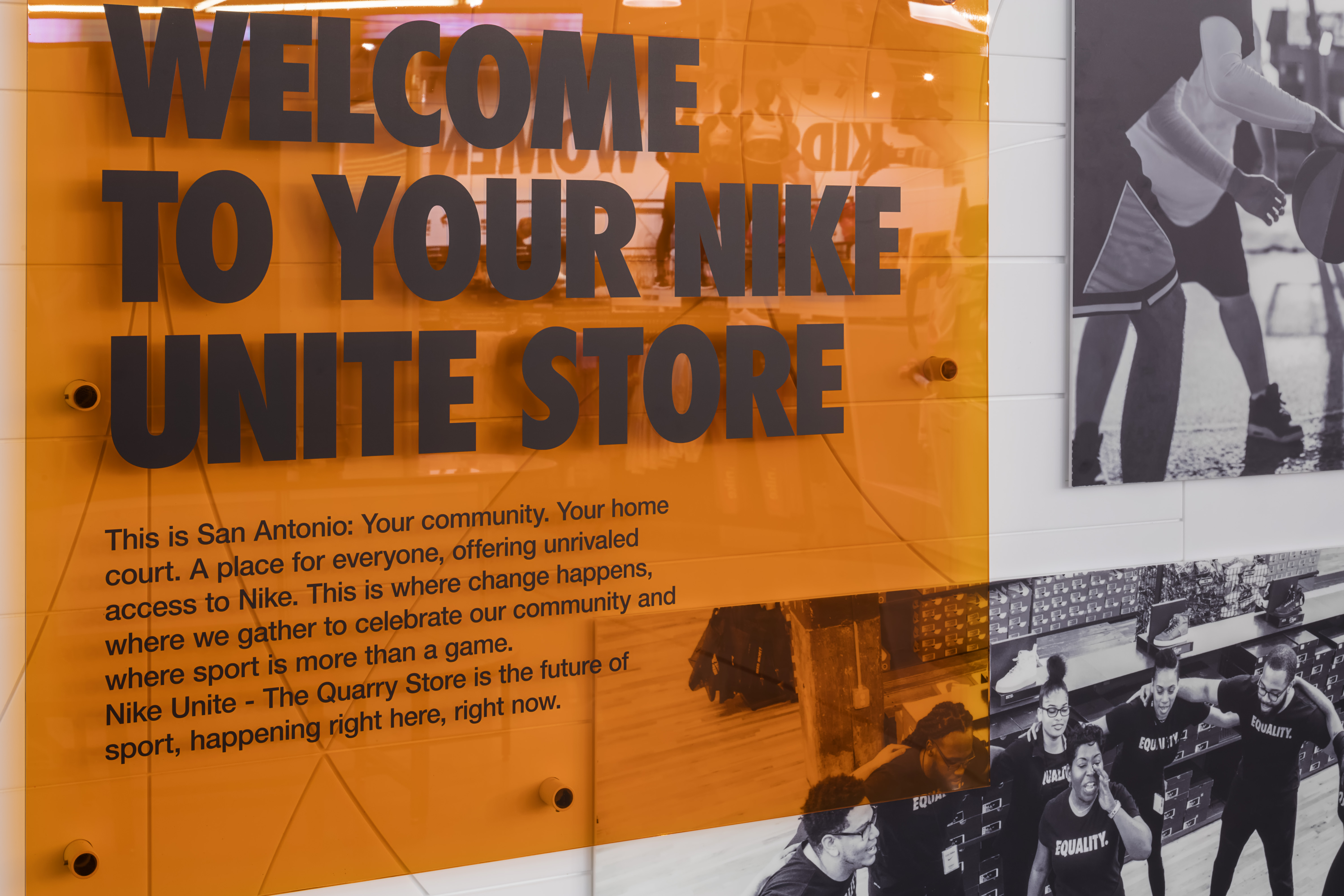 new 'Nike Unite' concept store