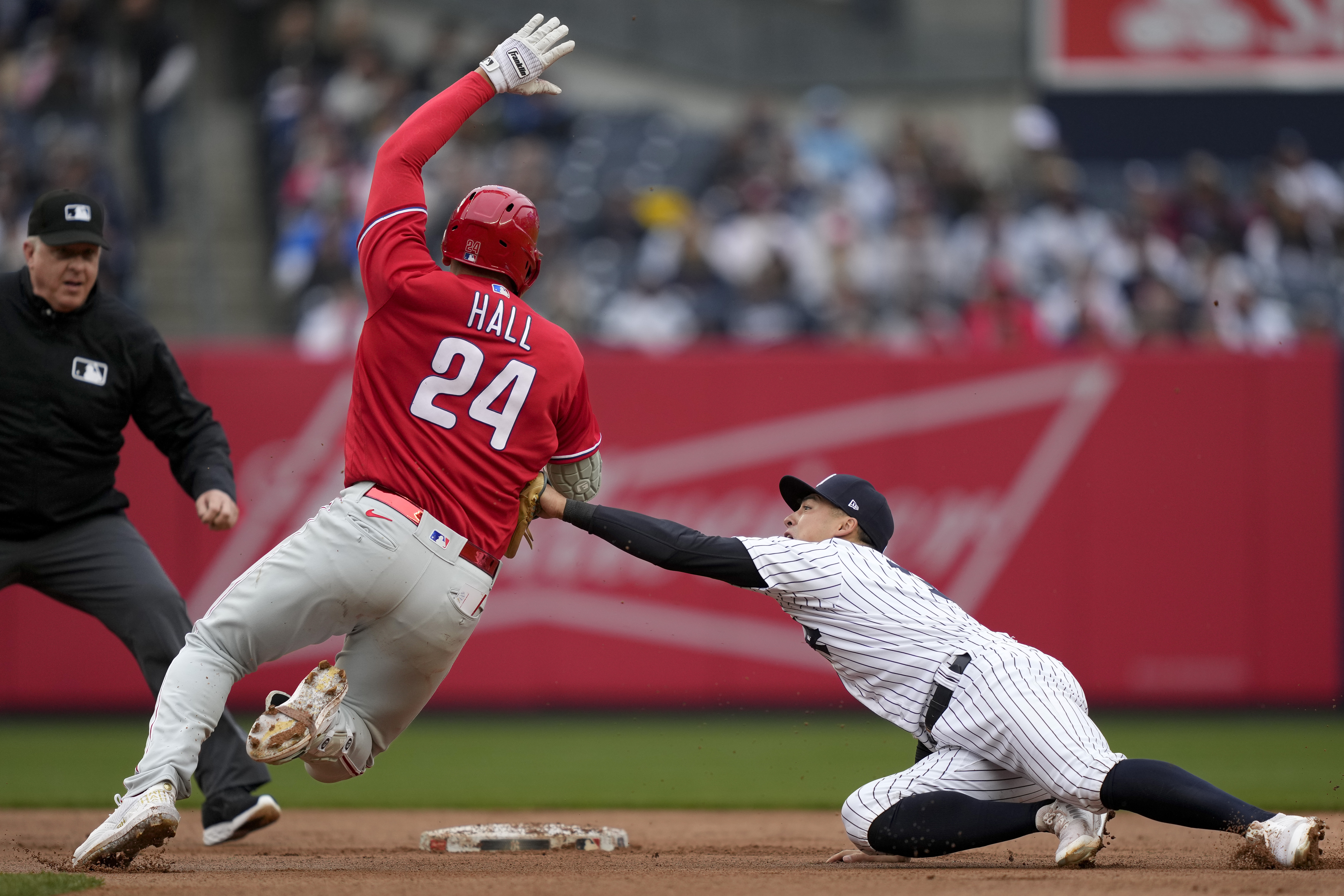 Yankees' Jose Trevino relived 'special' day at son's schools