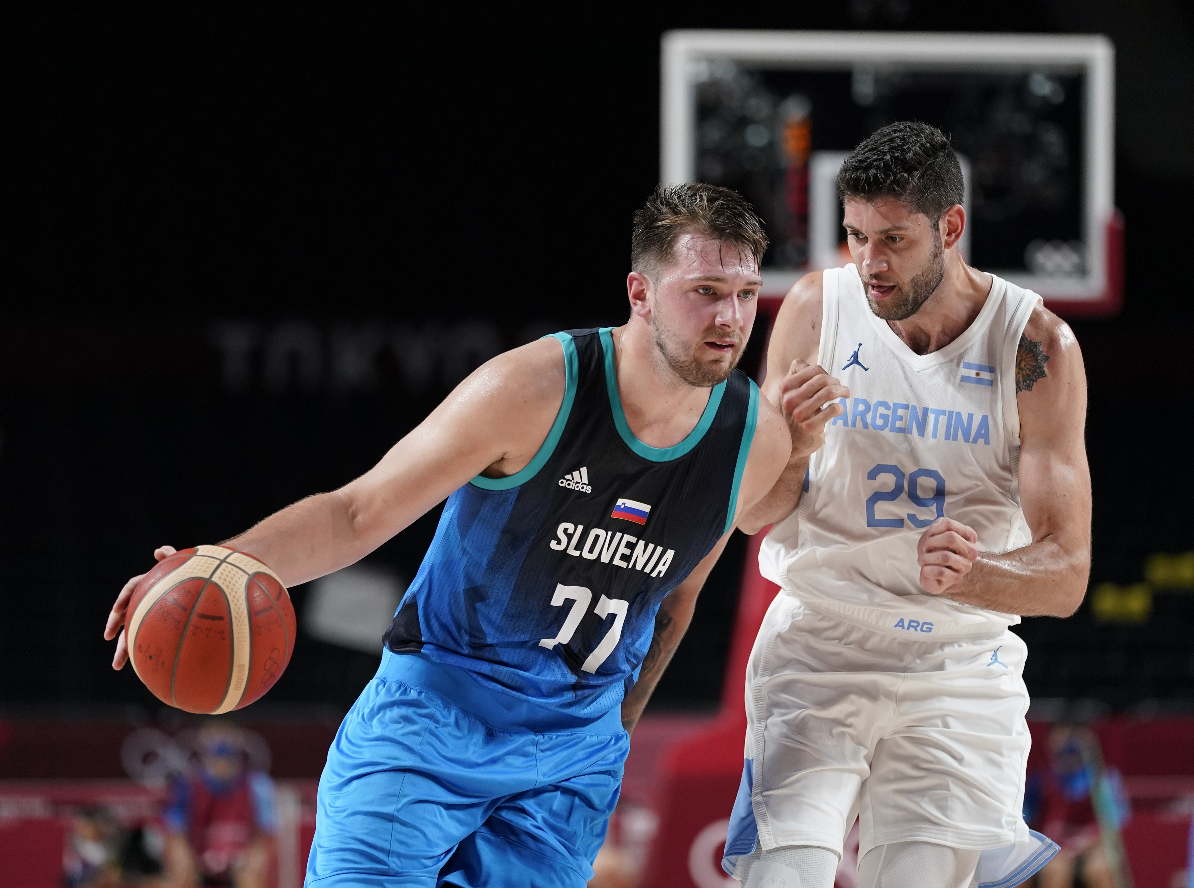 Doncic debuts with 48 points, Slovenia wins Olympic opener - The