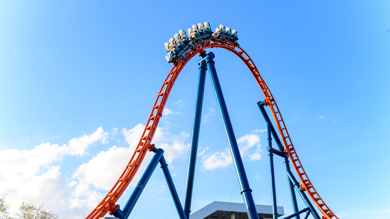 Watch first onboard from Florida's Iron Gwazi roller coaster