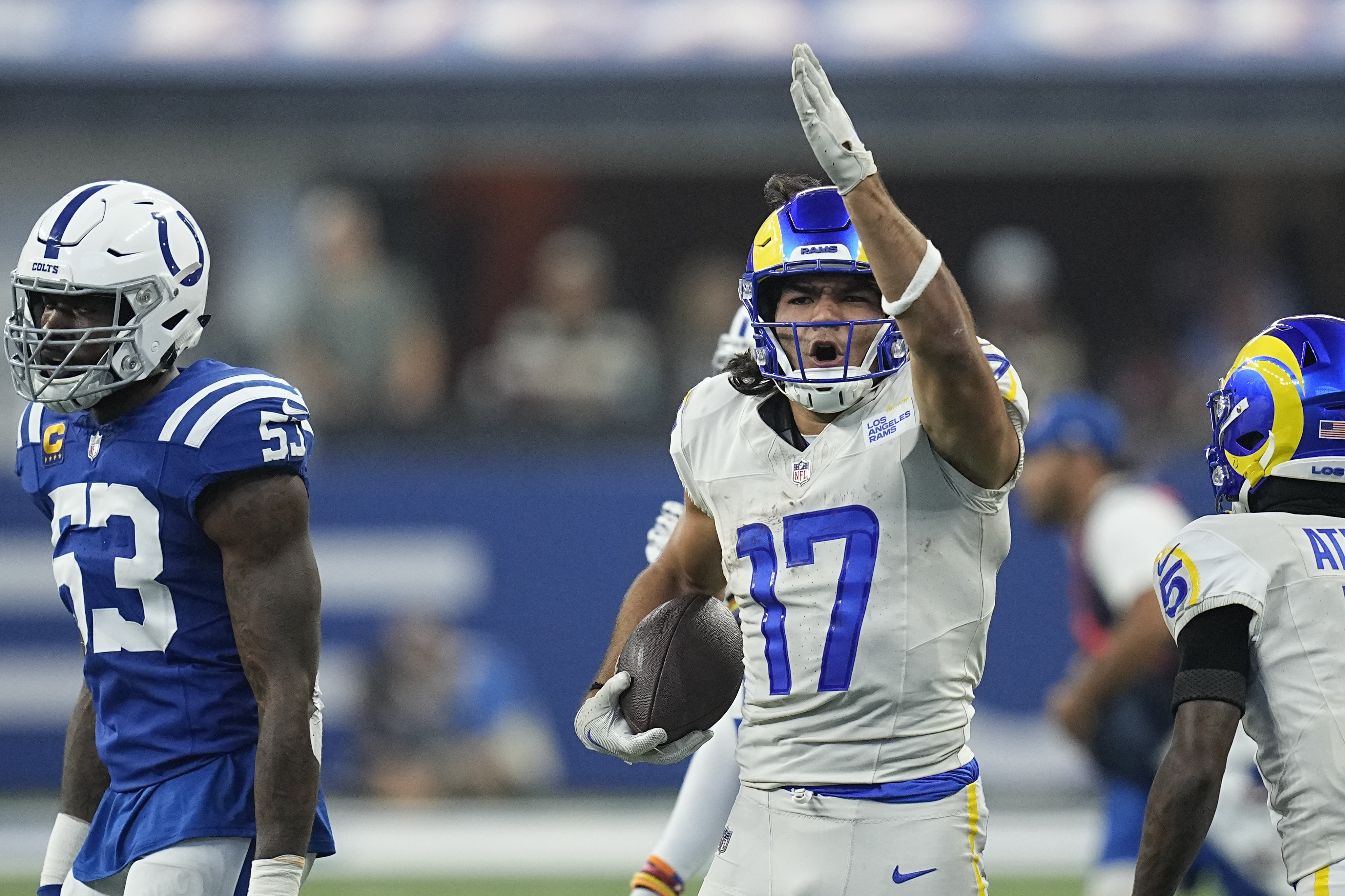 Matthew Stafford finds Puka Nacua for a 22-yard TD to give the Rams a 29-23  OT win over the Colts, NFL Highlights