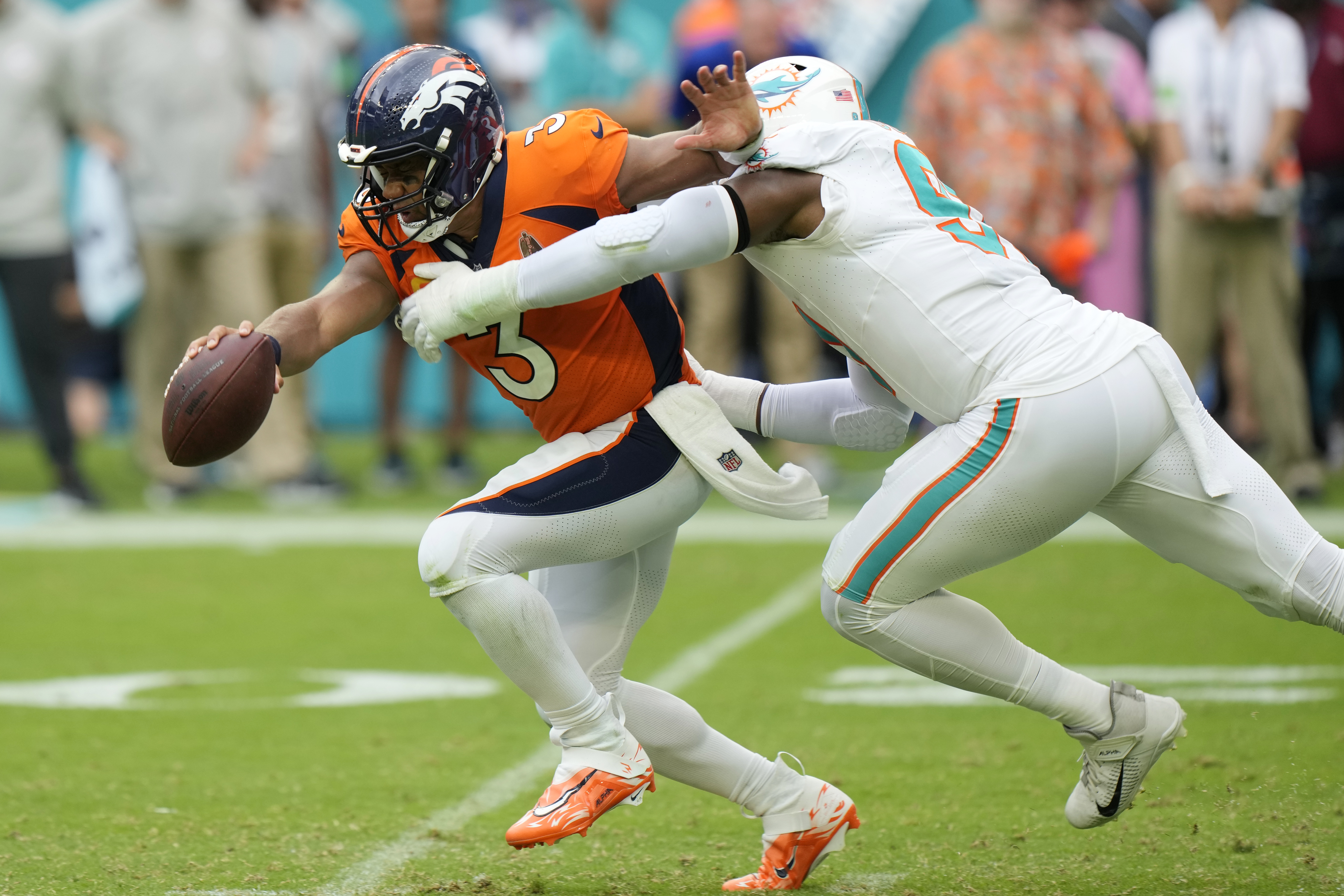 Sean Payton's Broncos fall apart in 'embarassing' 70-20 loss at Miami