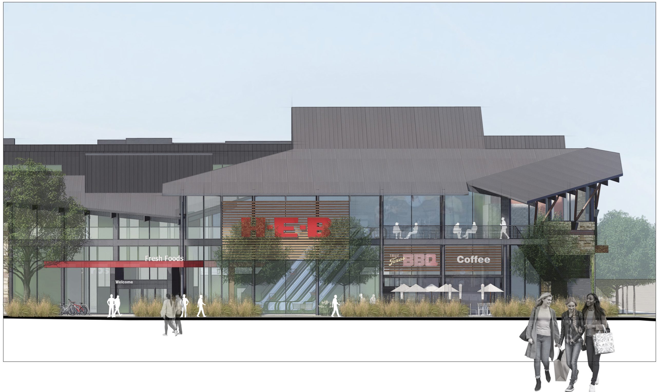 Multi-level H-E-B opens in west Austin