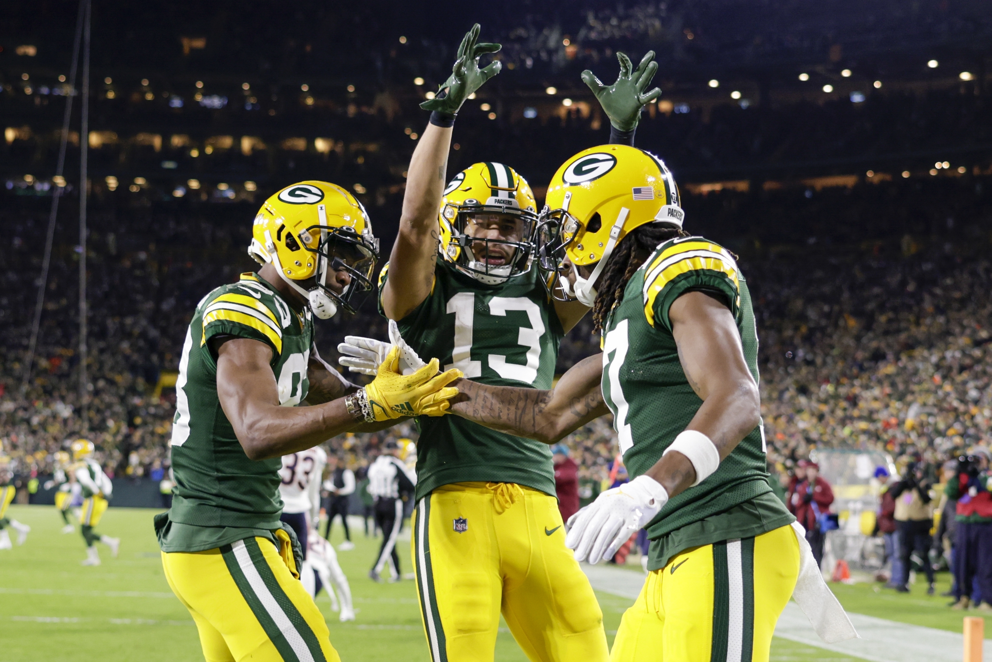 Packers recognizing the American Red Cross at Packers Give Back Game