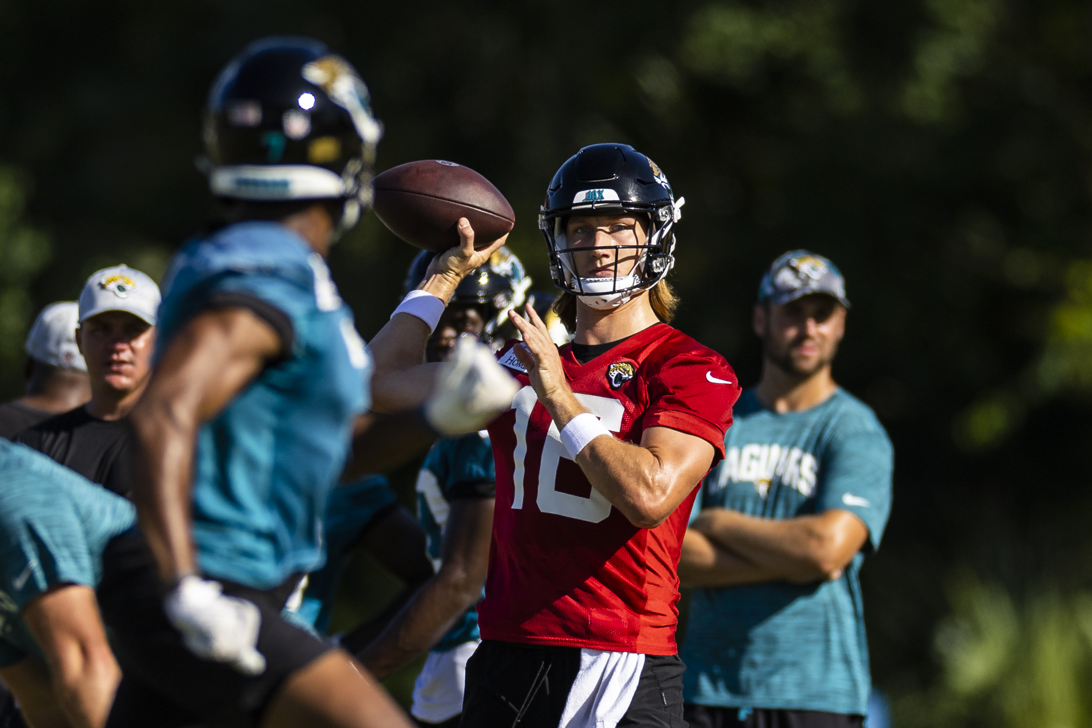 Jaguars hold 2022 Training Camp at Episcopal School practice fields