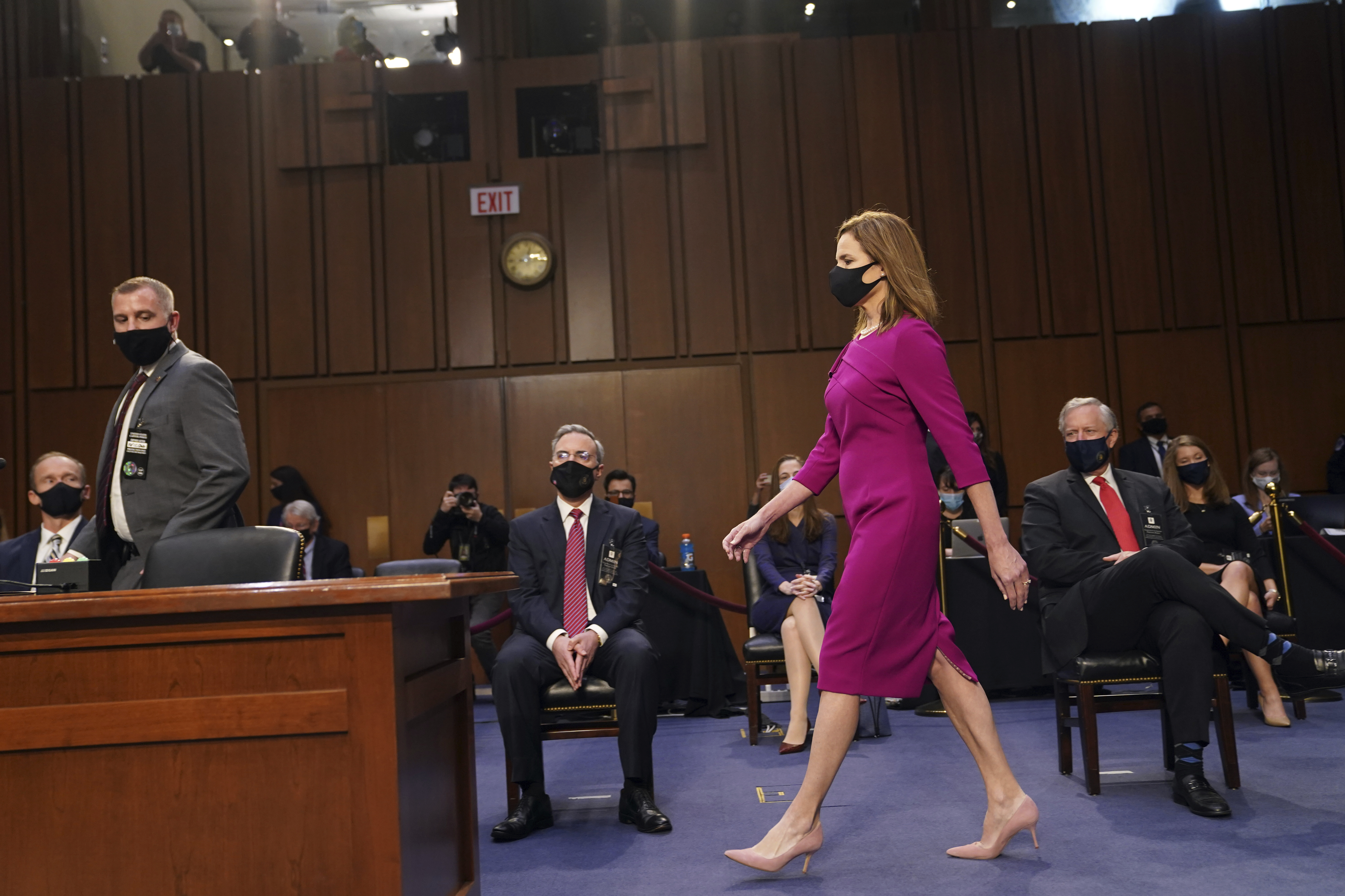 Female lawyer slammed for criticizing Amy Coney Barrett's 'inappropriately  casual' outfit & telling her to wear a jacket