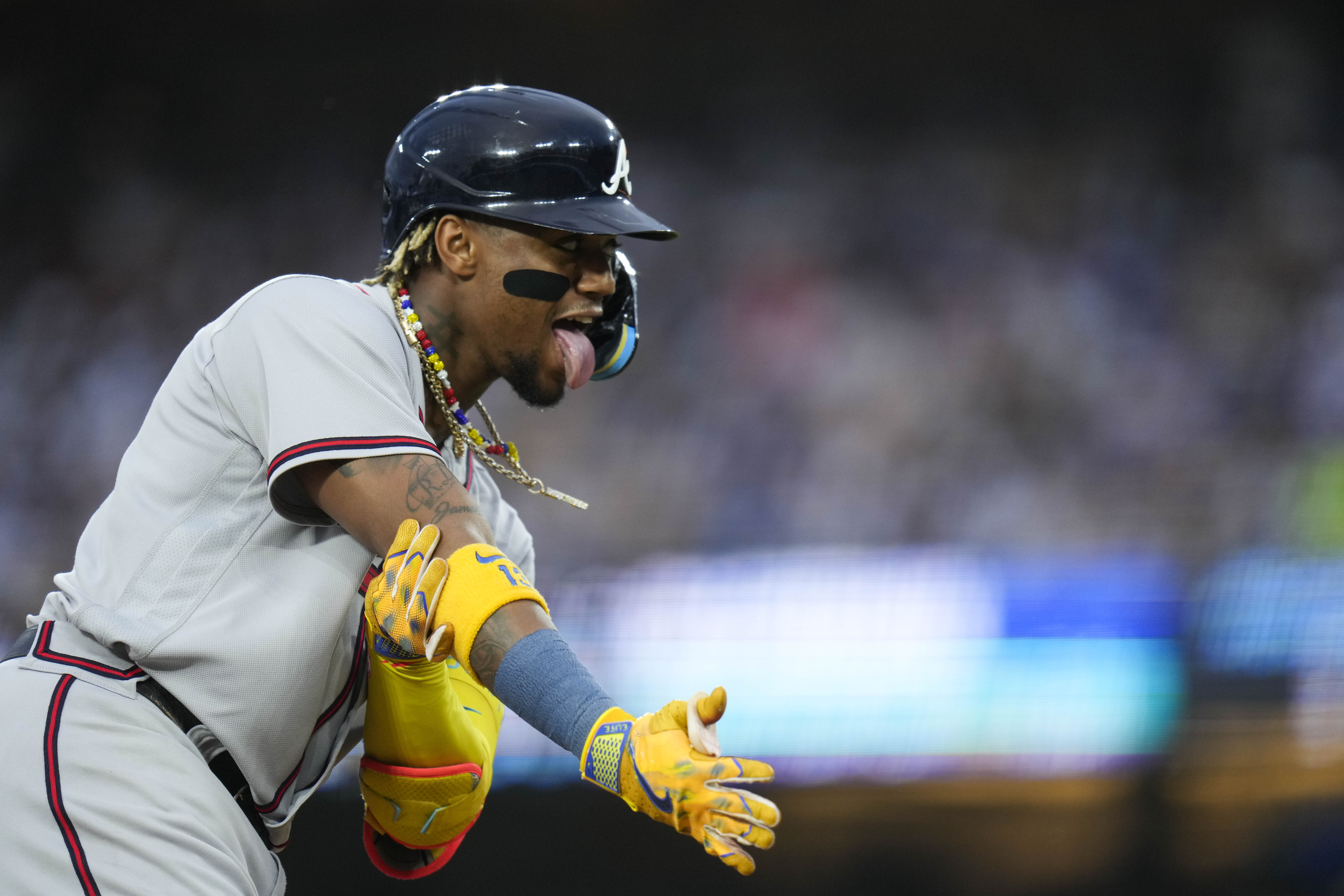 Acuña homers in 3rd straight game against Dodgers as Braves win 4