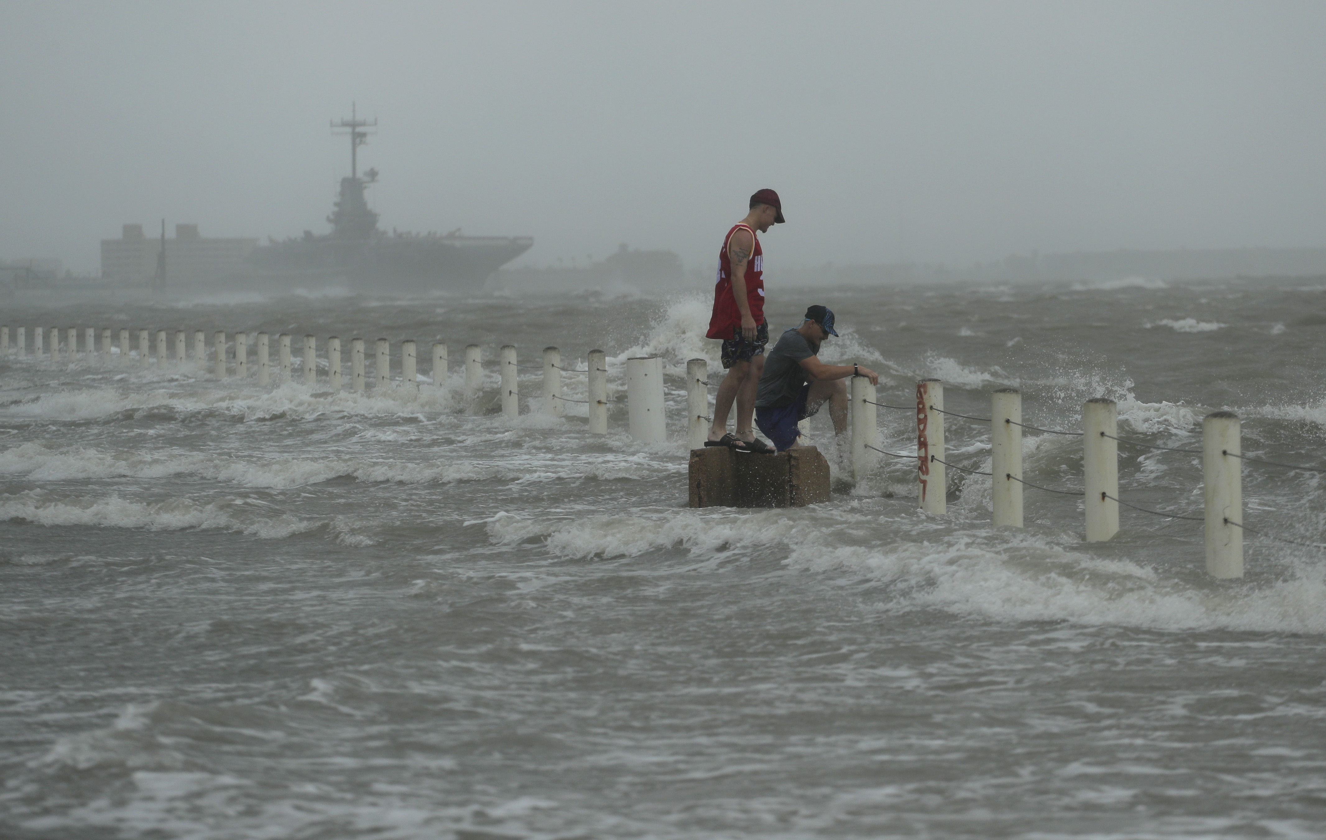 Hurricane Hanna Makes Landfall On Virus Weary Texas