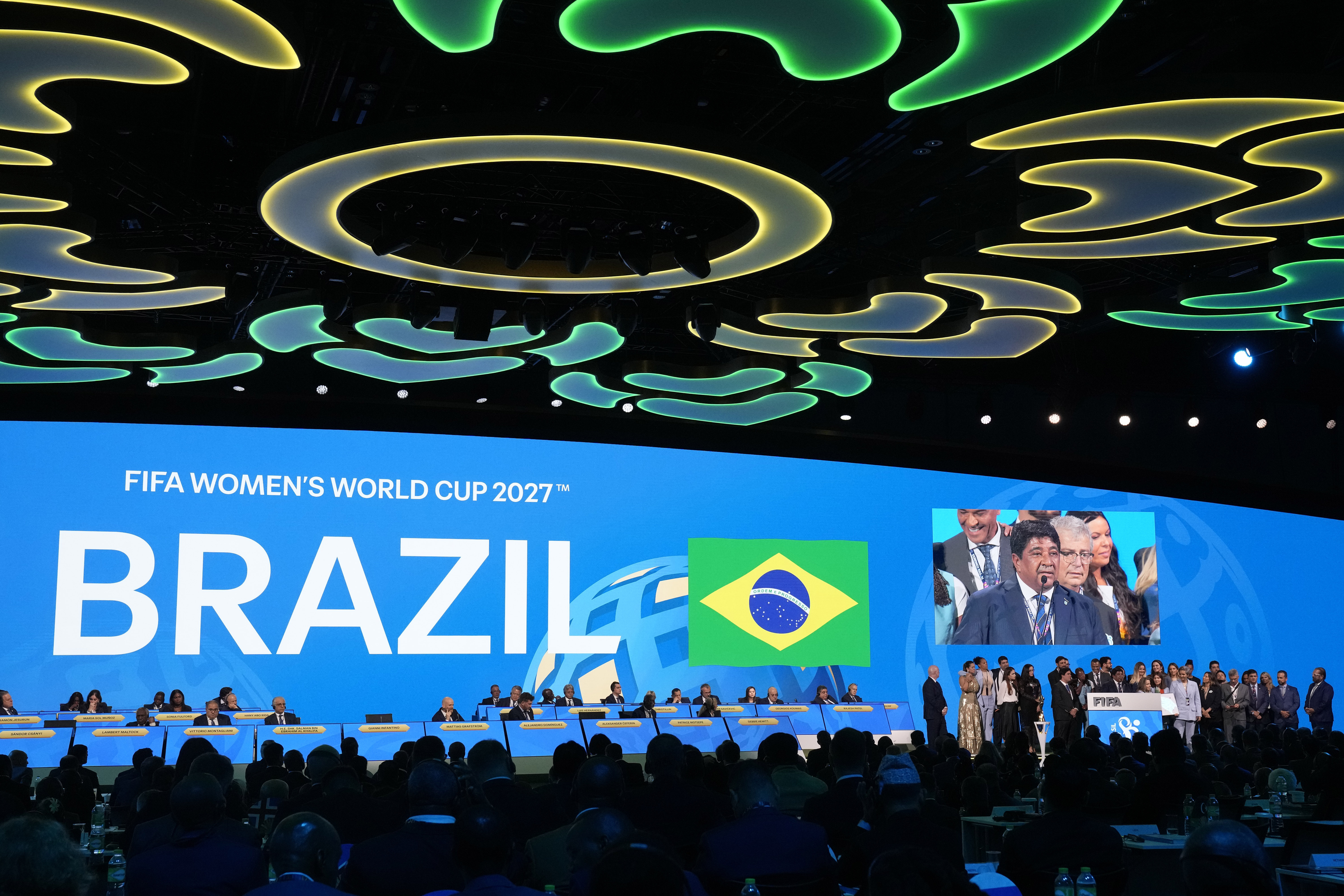 Brazil picked by FIFA to get soccer's 2027 Women's World Cup, a