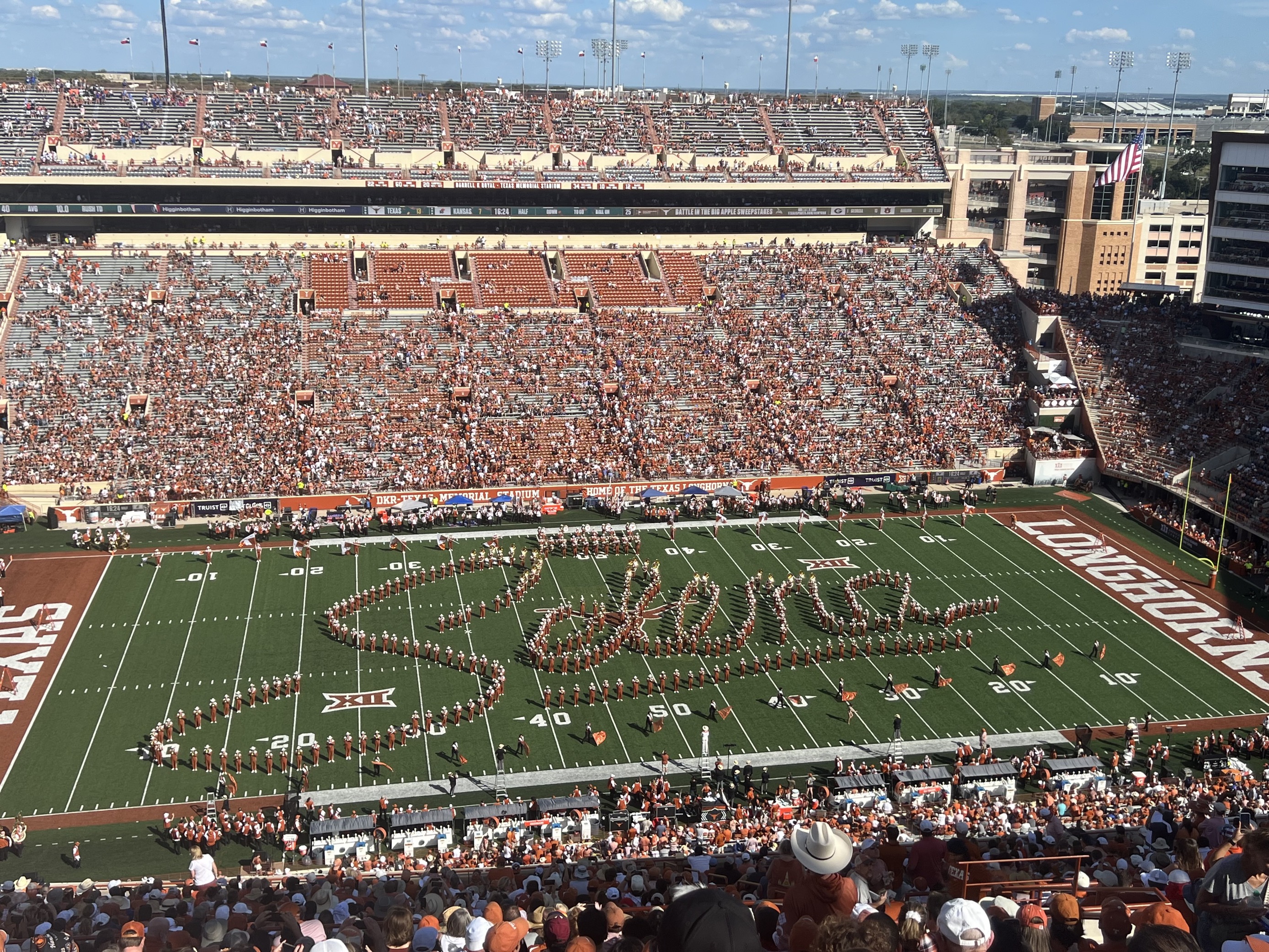 Austin forecast: Texas Longhorns versus Kansas Jayhawks