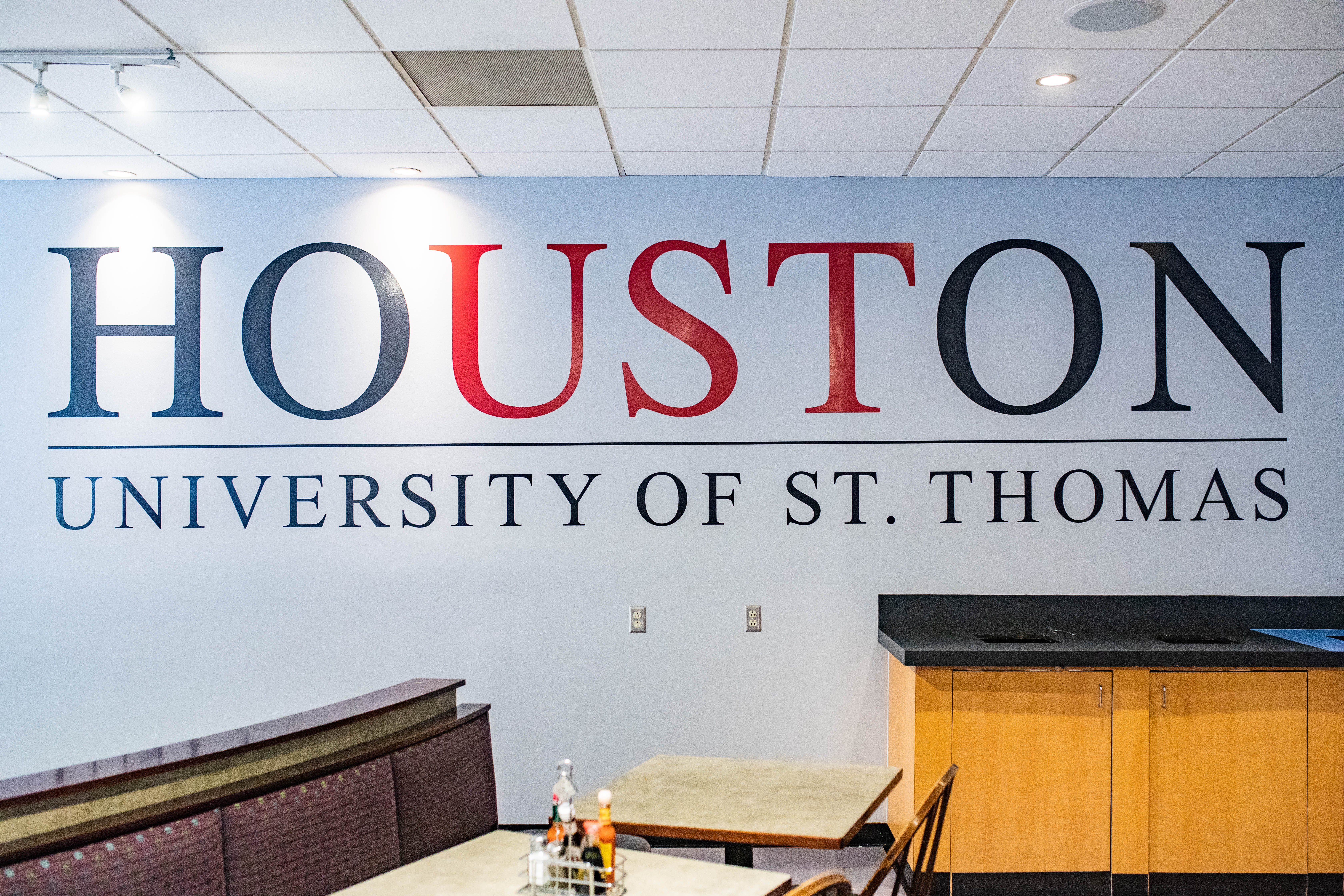 16+ Logo University Of St Thomas Houston Gif