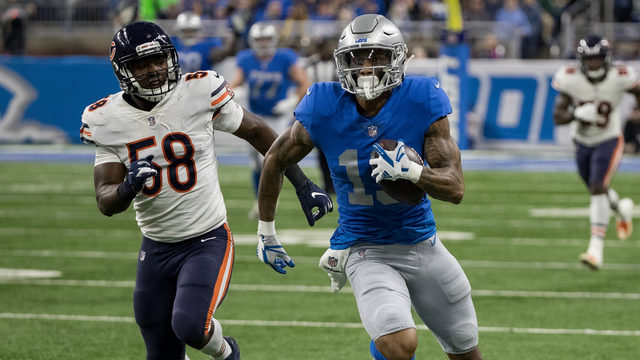 Lions don't use franchise tag on Kenny Golladay