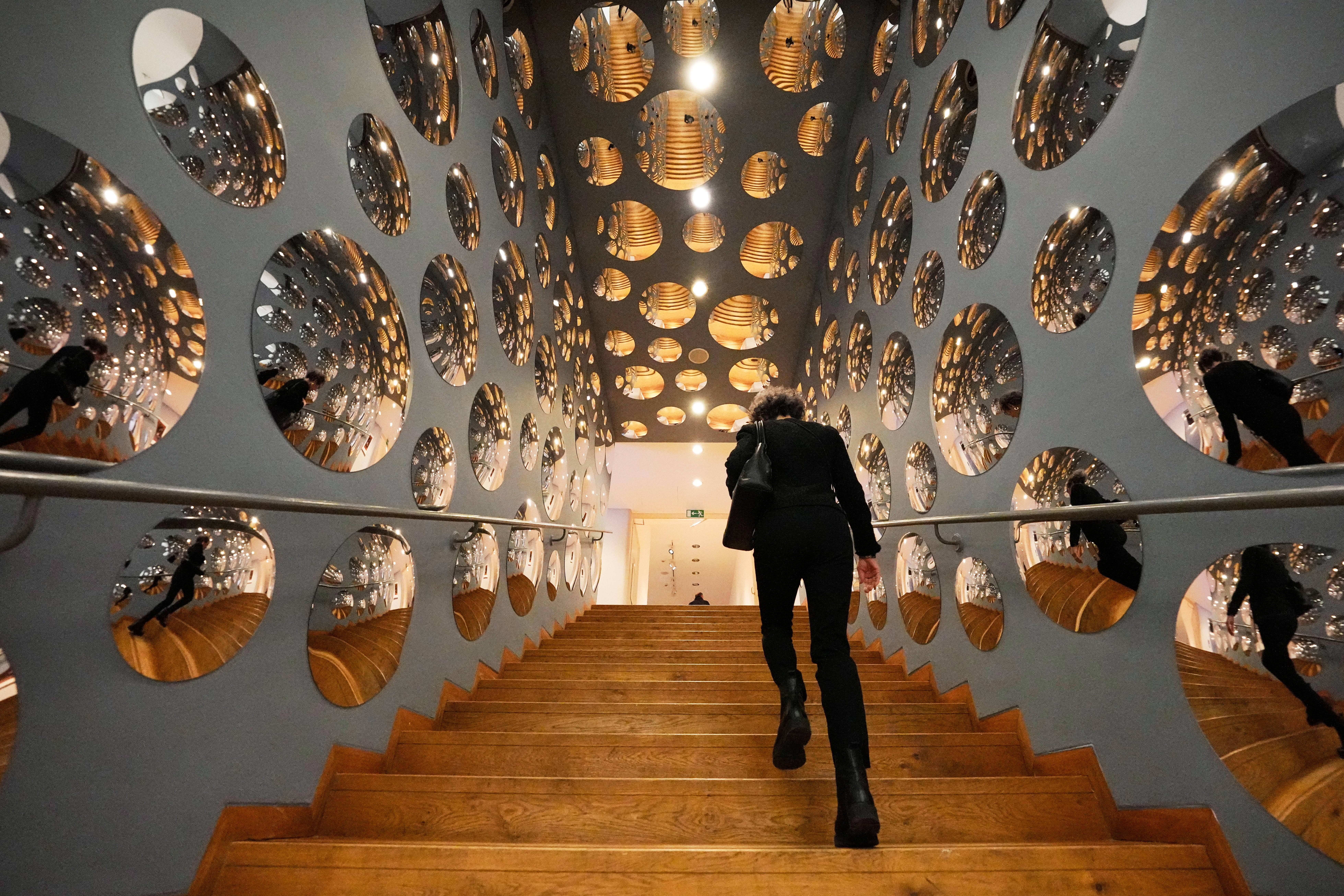 German museum celebrates famed Japanese artist Kusama in vast new