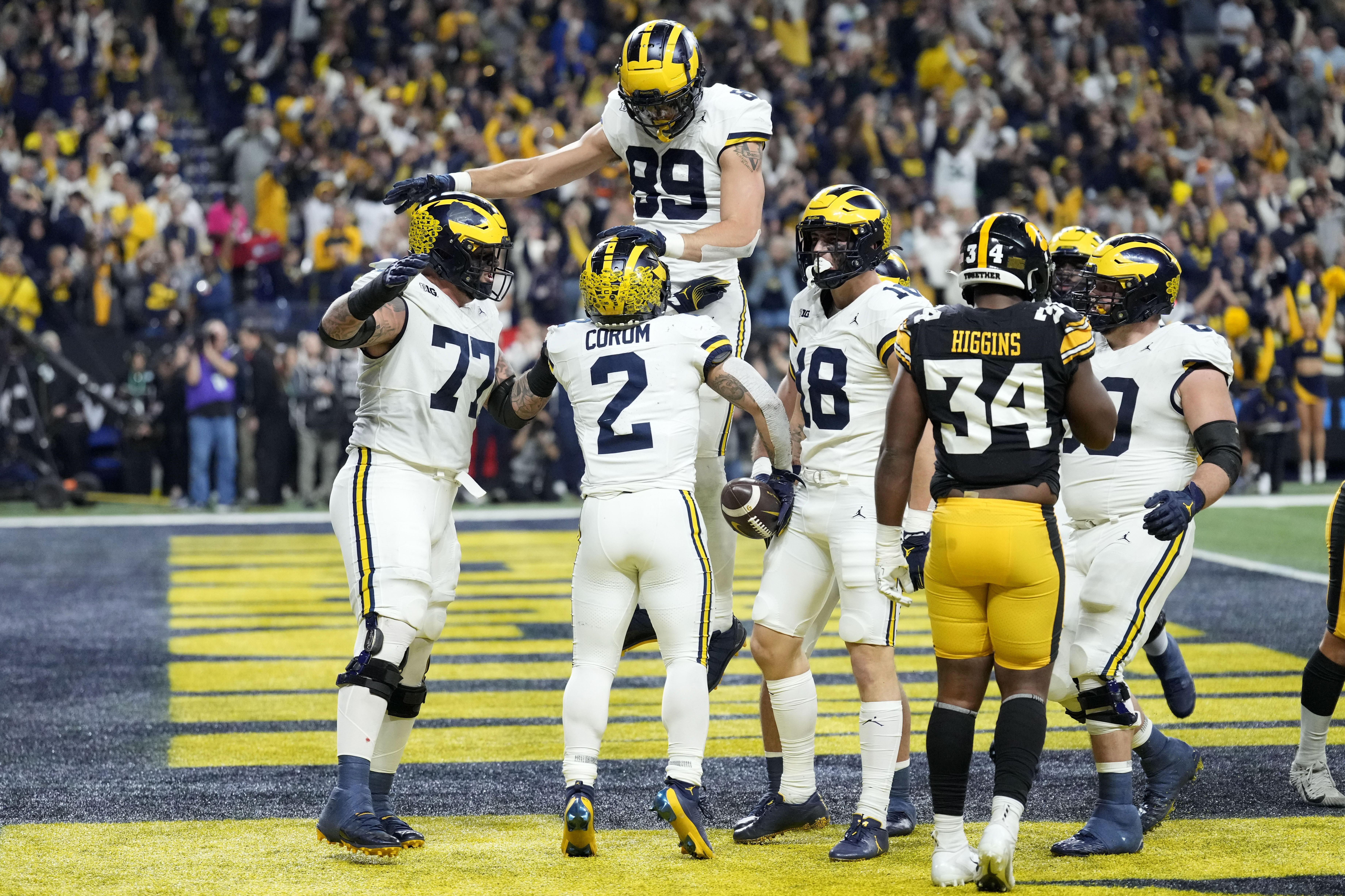 No. 2 Michigan beats No. 18 Iowa 26 0 for Big Ten title likely to