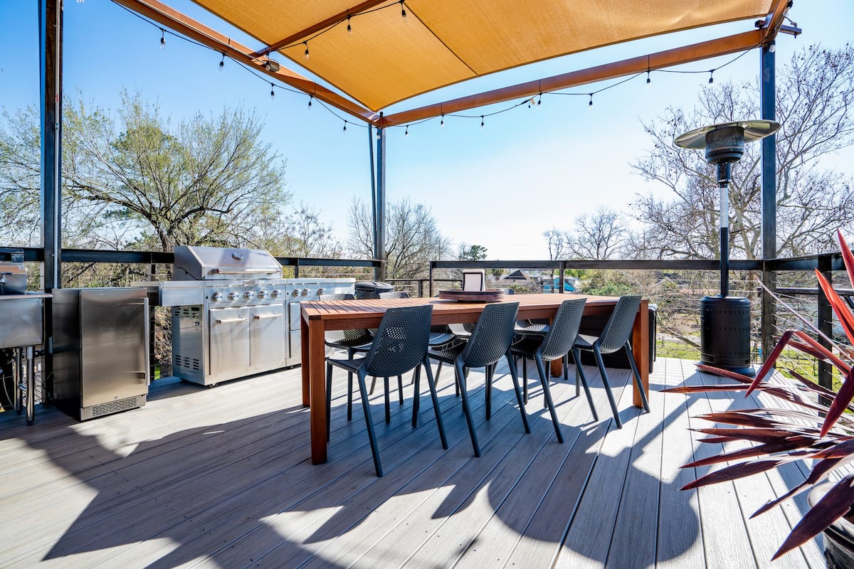 This Multi-level Container House Is the Coolest Airbnb in Houston