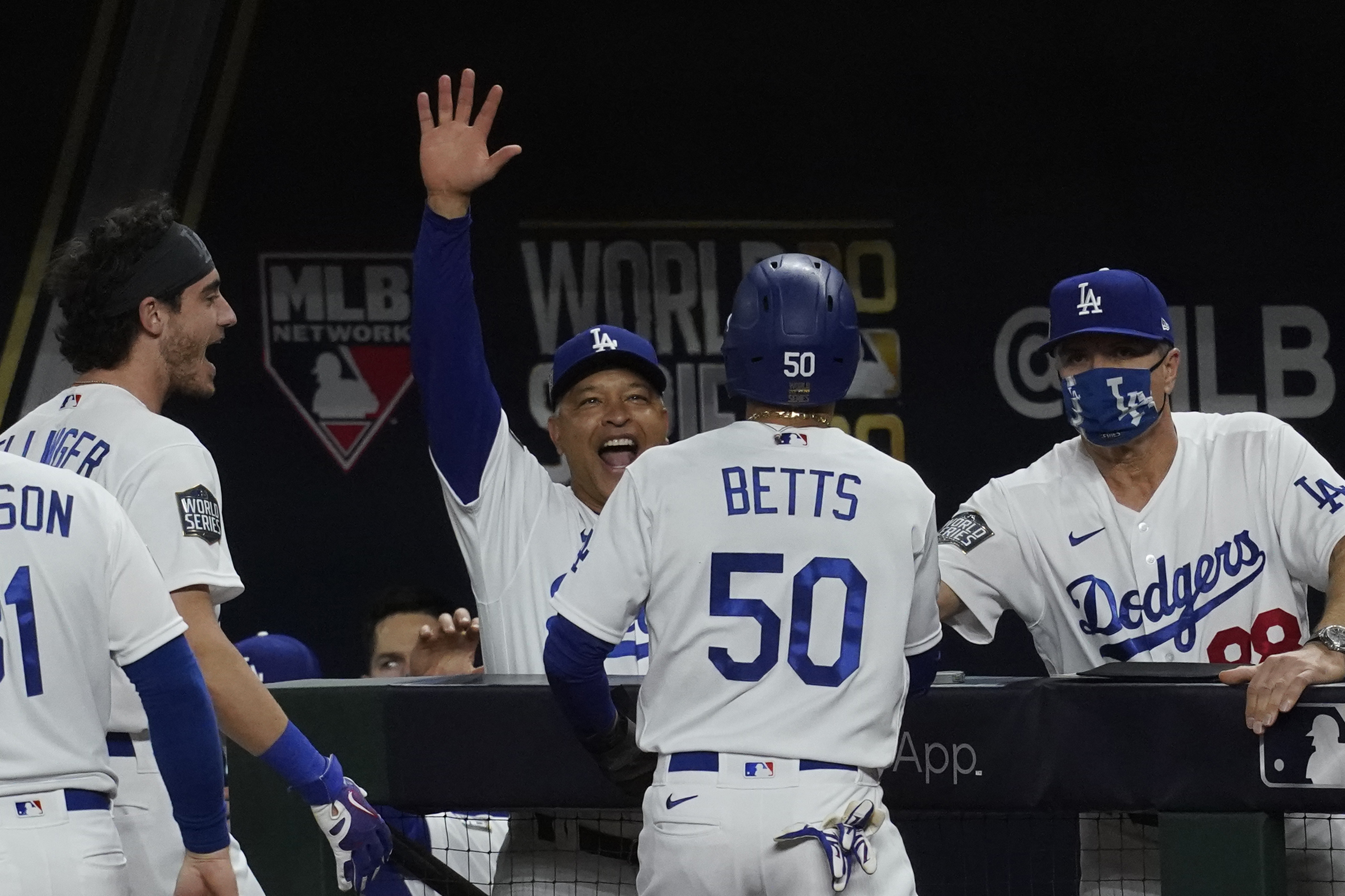 Why Mookie Betts Hugged Rays' Willy Adames During World Series