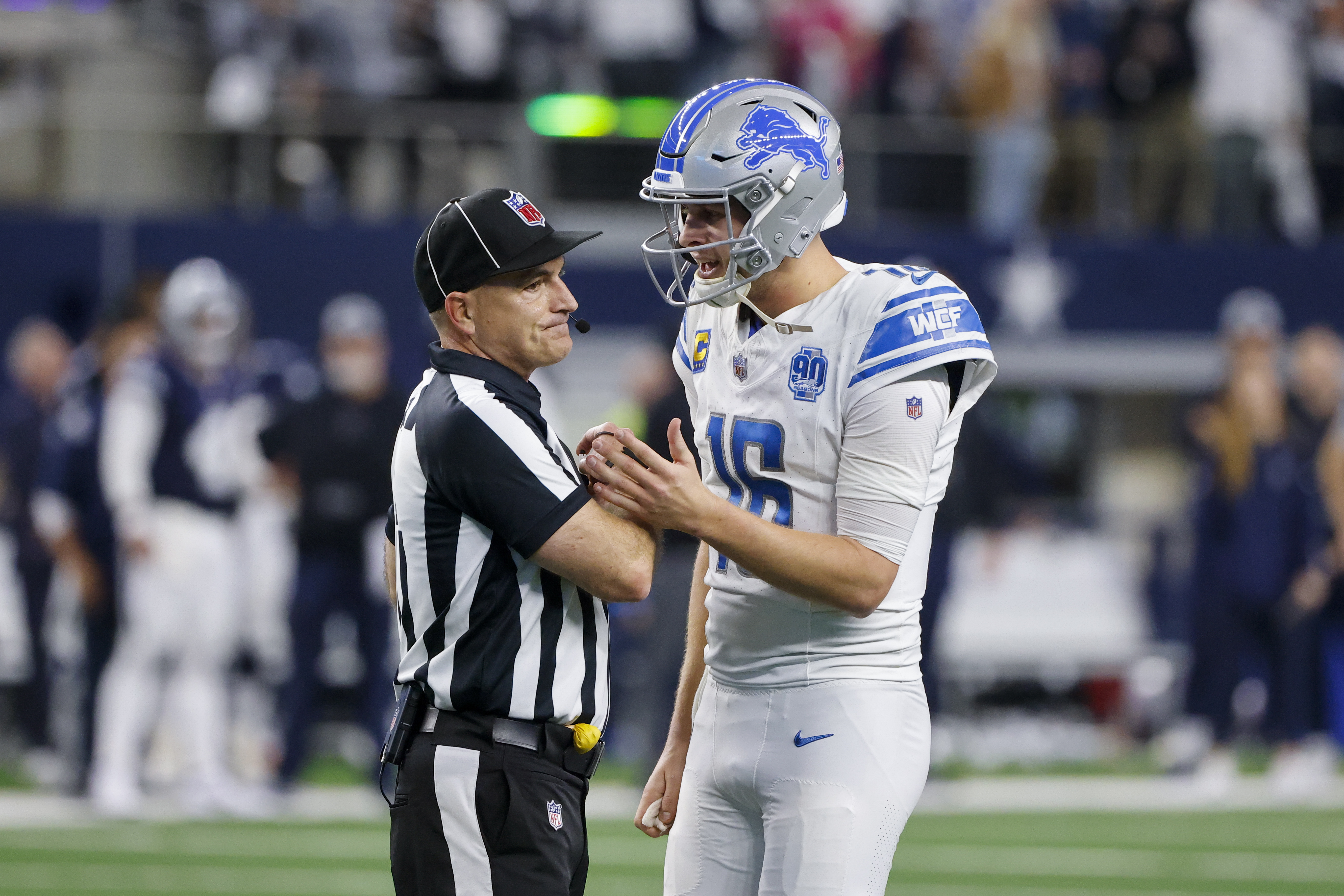 What ref said after botching call in Lions-Cowboys game