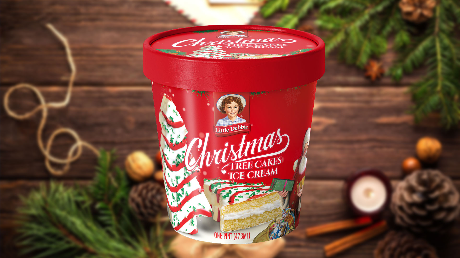 Little Debbie Christmas Tree Cakes ice cream flavor to debut this holiday season