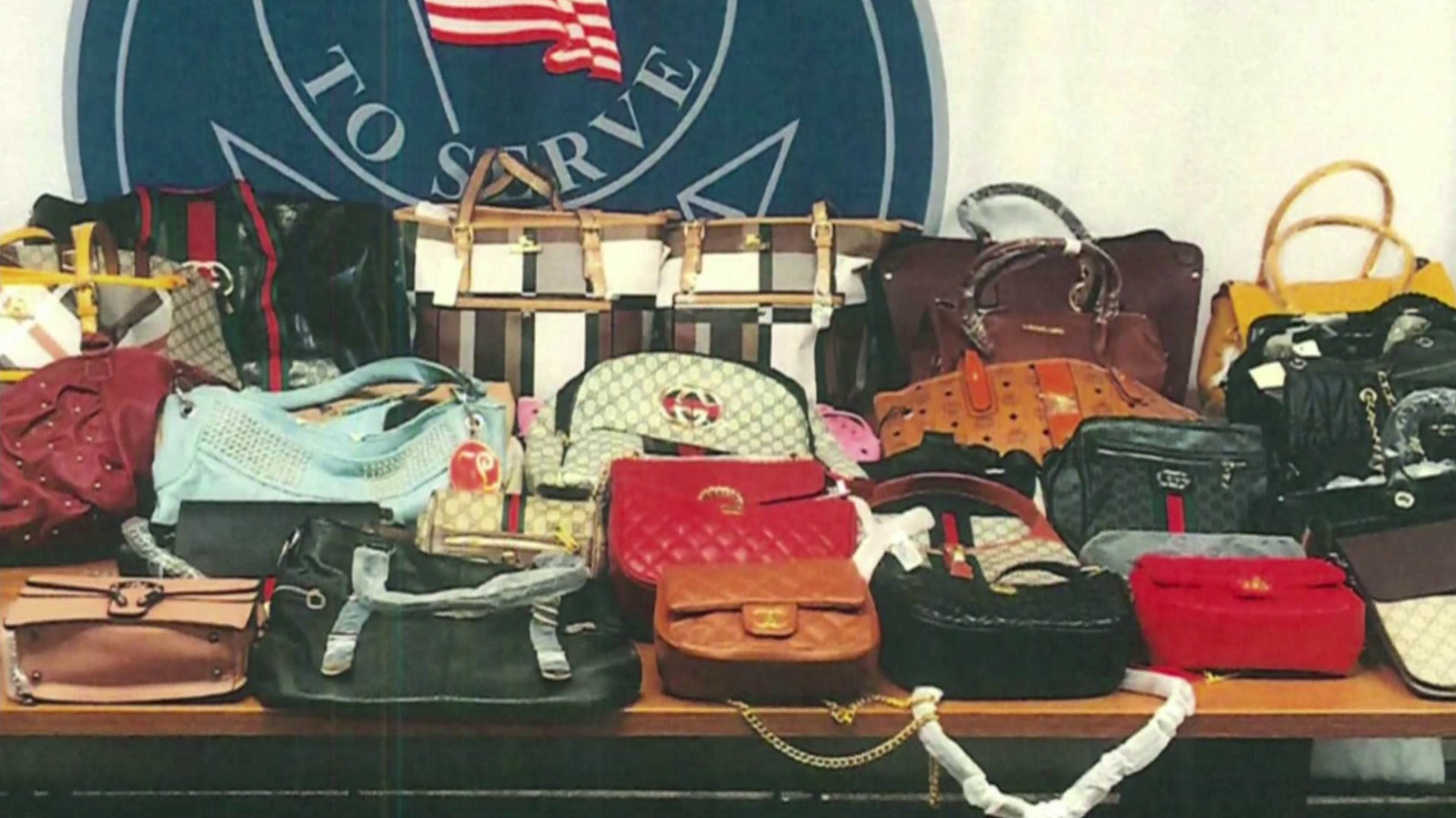 Detroit police seize nearly 700 fake designer bags after suspect