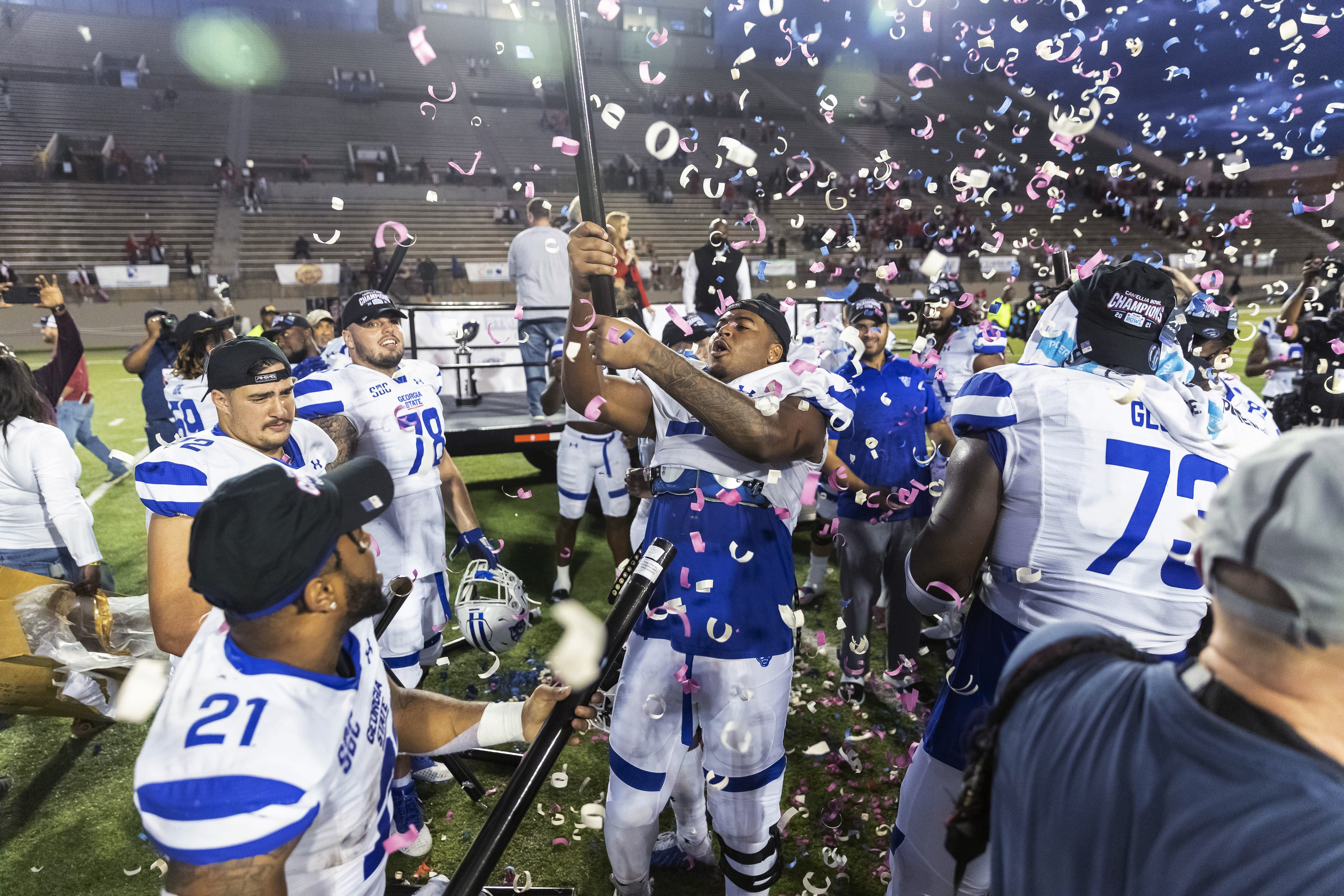 GEORGIA STATE 2021 CAMELLIA BOWL CHAMPIONS APPAREL - COLLEGE