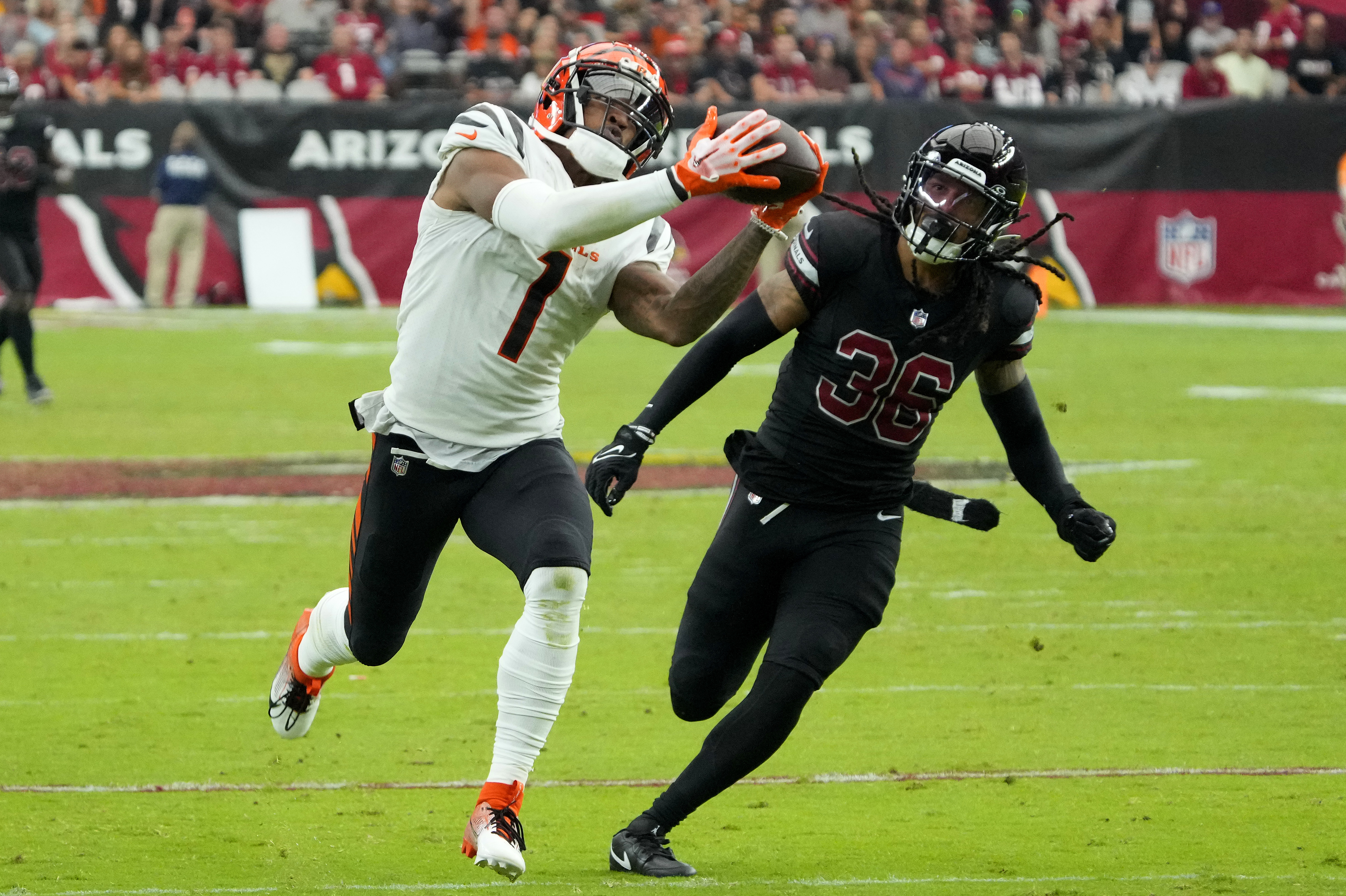 Arizona Cardinals' Hollywood Brown active vs. Tampa Bay Buccaneers