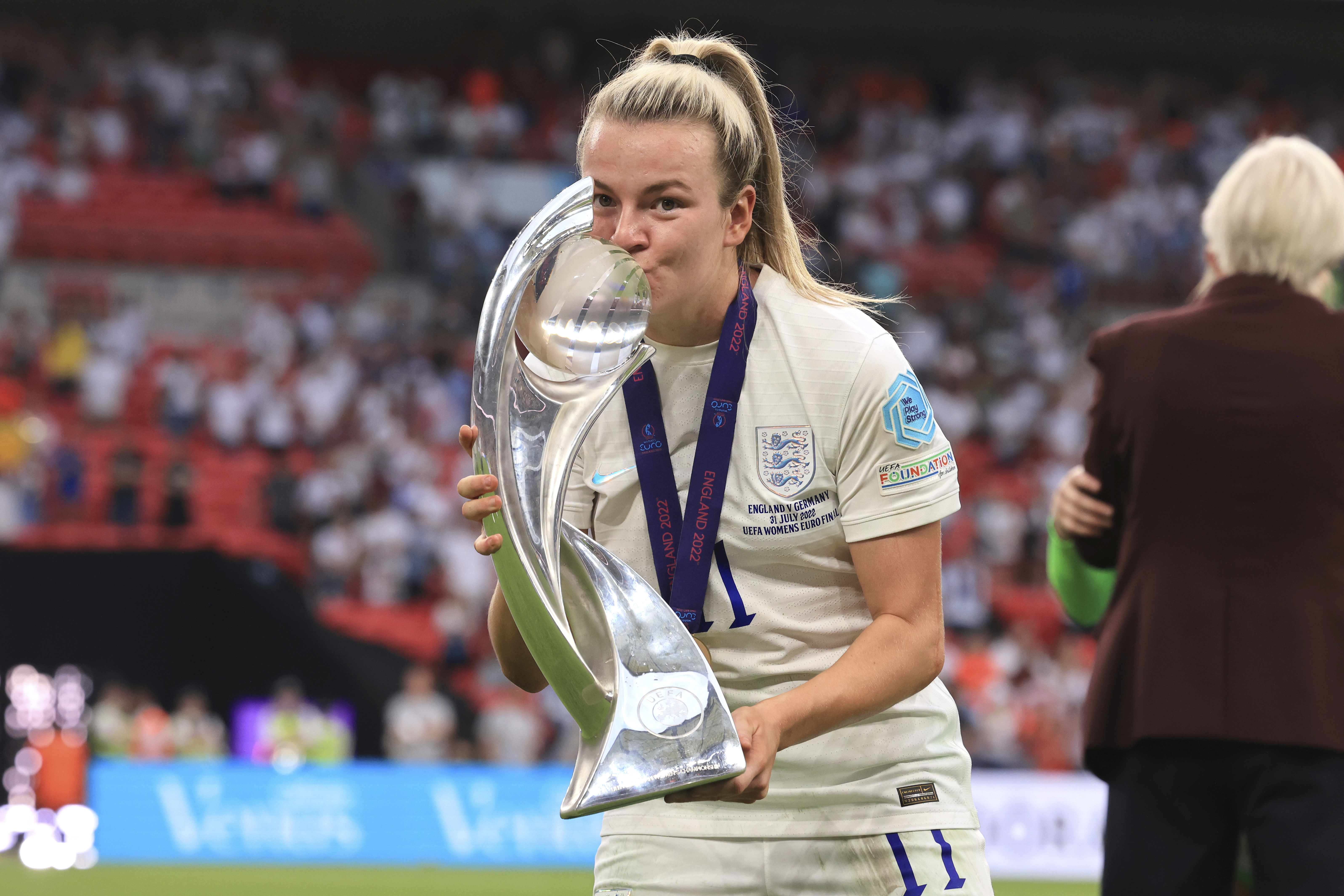 England beats Germany in European Championship final - Los Angeles