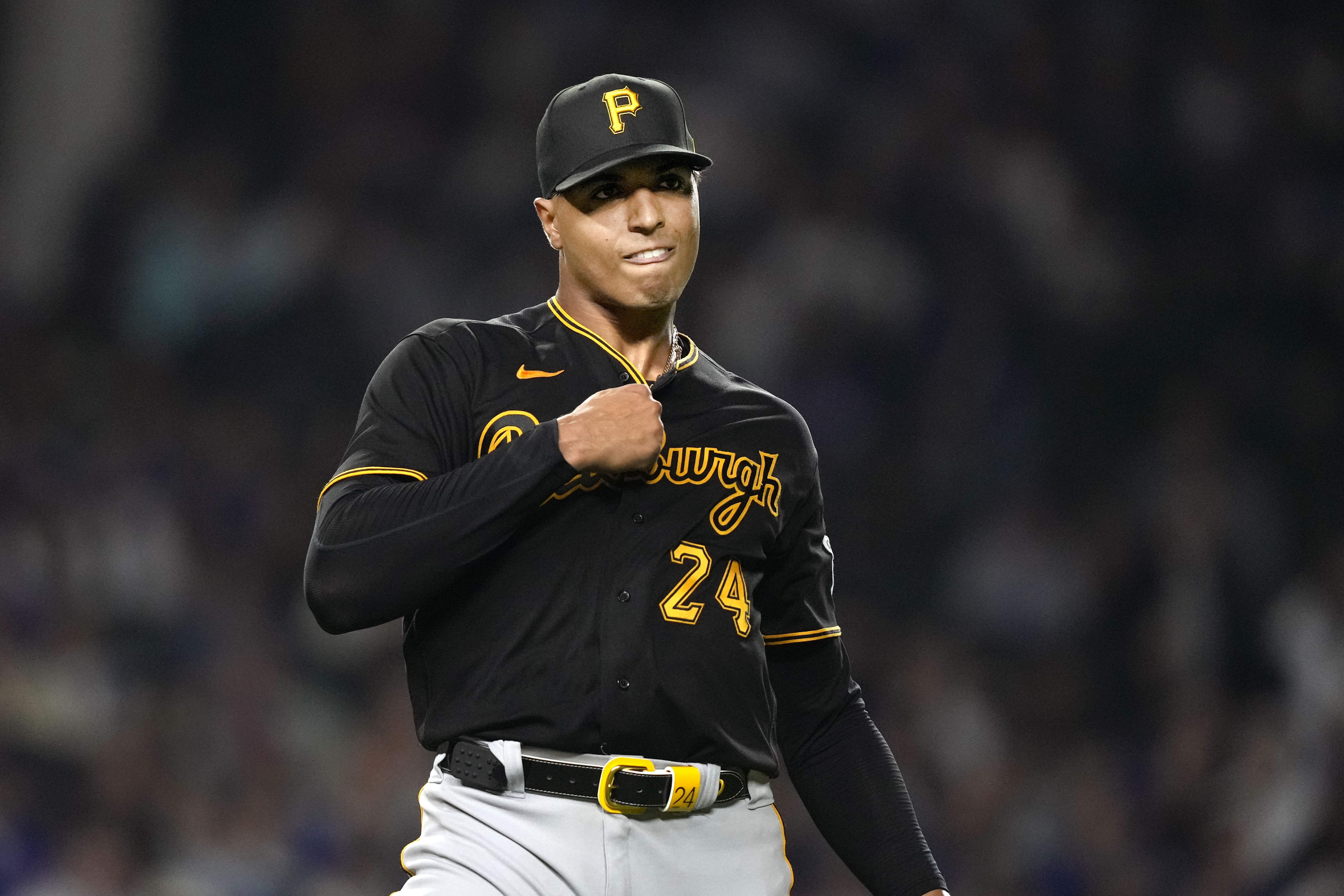 Miguel Andujar and Joshua Palacios drive in 3 runs apiece as Pirates beat  Cubs 8-6