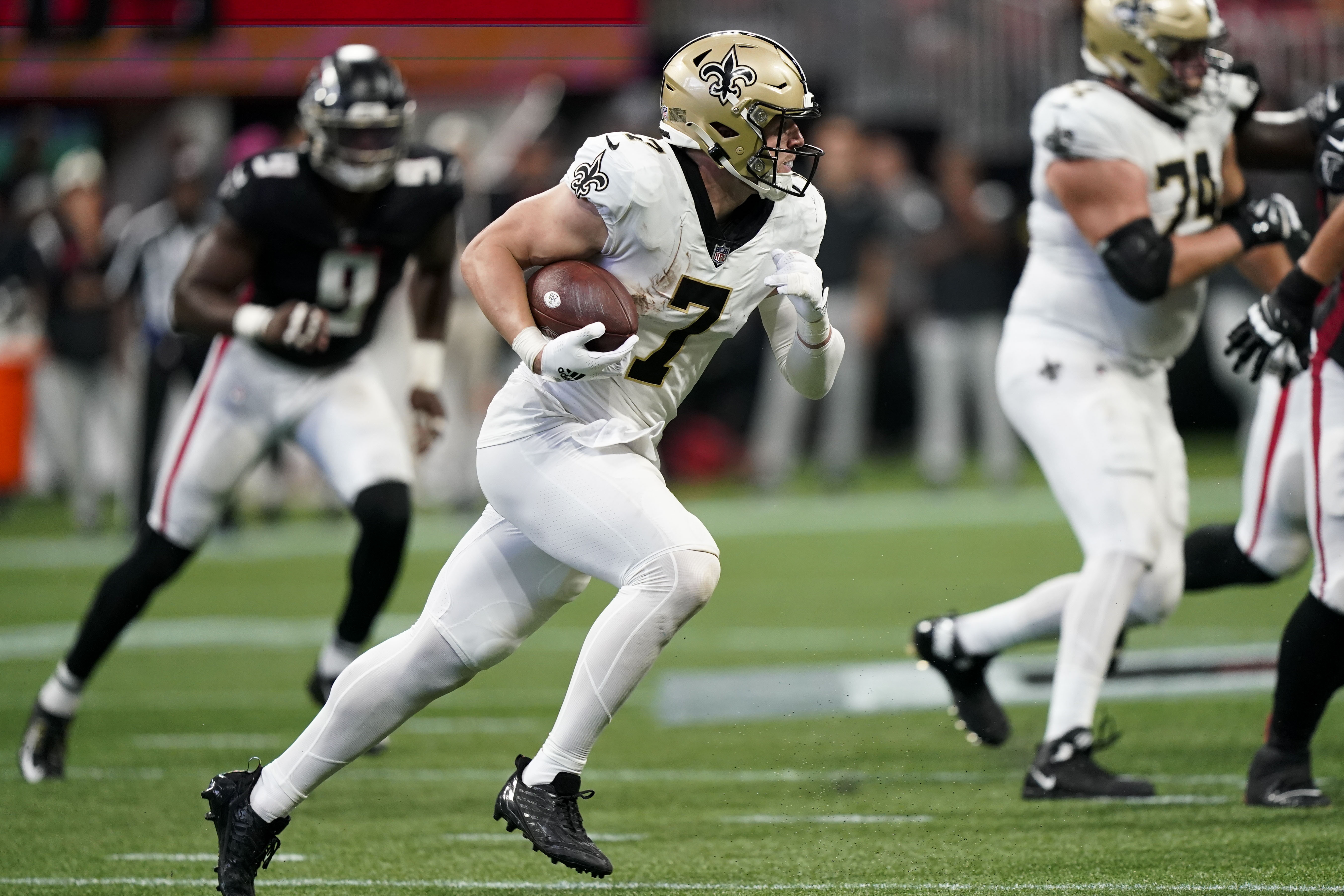 Saints Complete Wild Comeback, Beat Falcons 27-26. - Canal Street