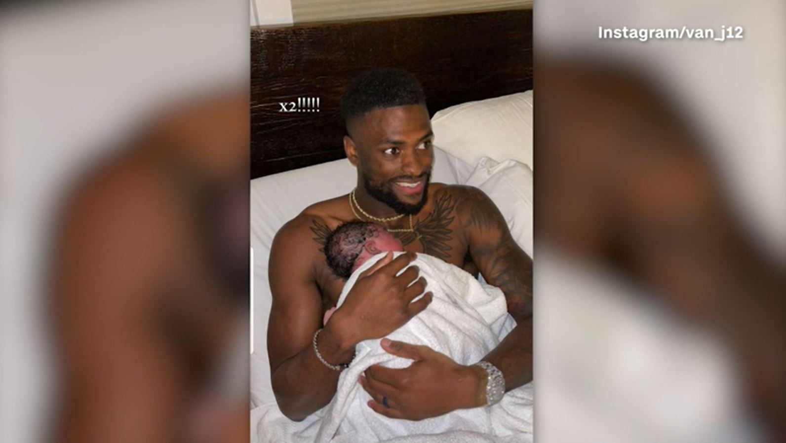 Rams' Van Jefferson Reveals Super Bowl Baby's Name – NBC Los Angeles