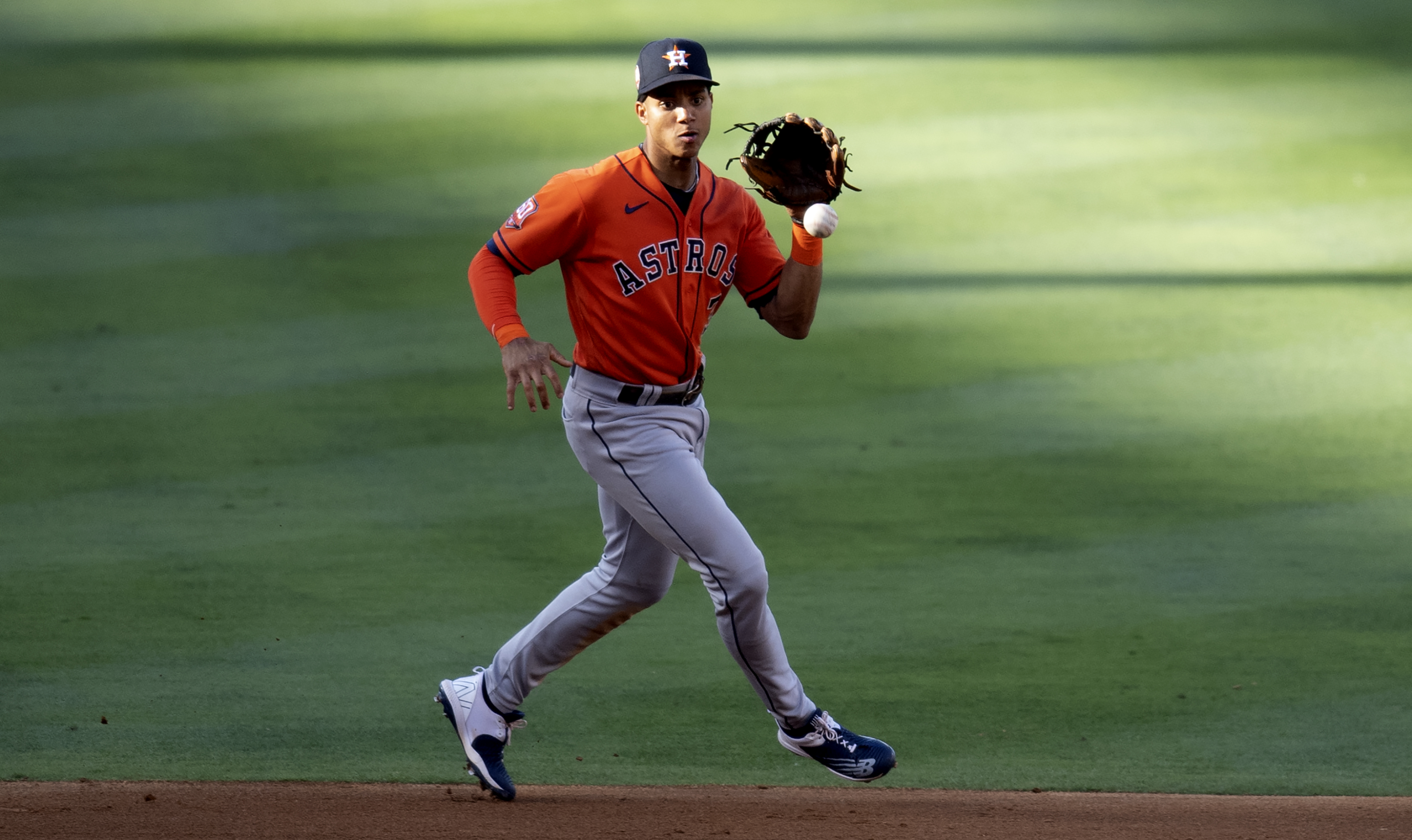 Closeup view of Houston Astros jersey with Houston Strong logo during  News Photo - Getty Images